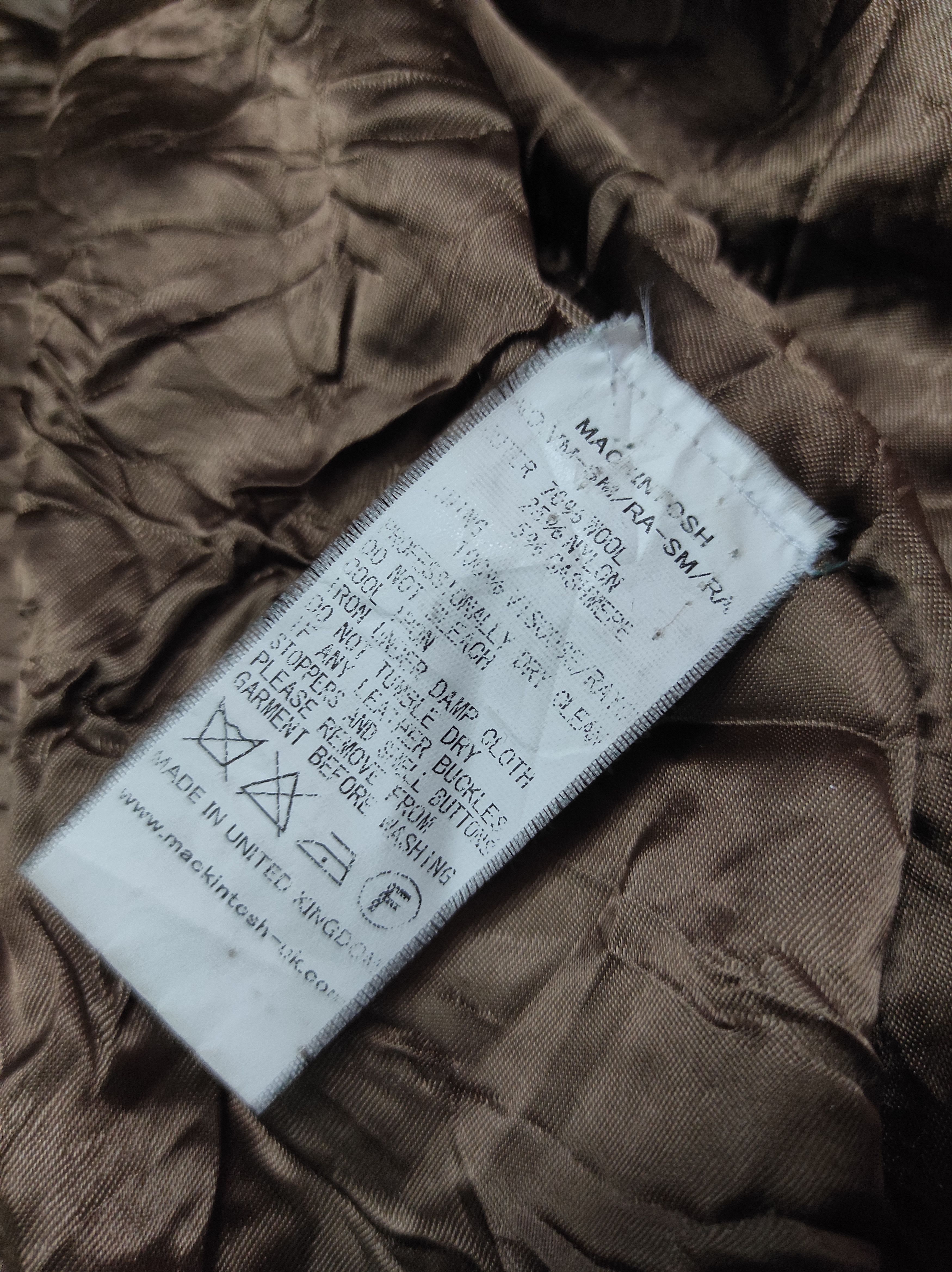 Mackintosh MACKINTOSH WOOL COAT OVERCOAT LONG JACKET Size M / US 6-8 / IT 42-44 - 6 Thumbnail