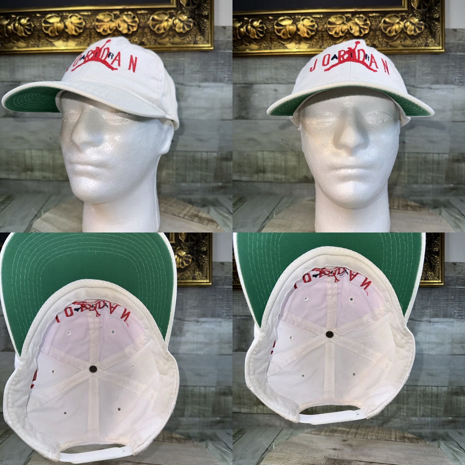 Jordan Brand VINTAGE Jordan snapback hat Y2K white number 45 Size ONE SIZE - 8 Thumbnail