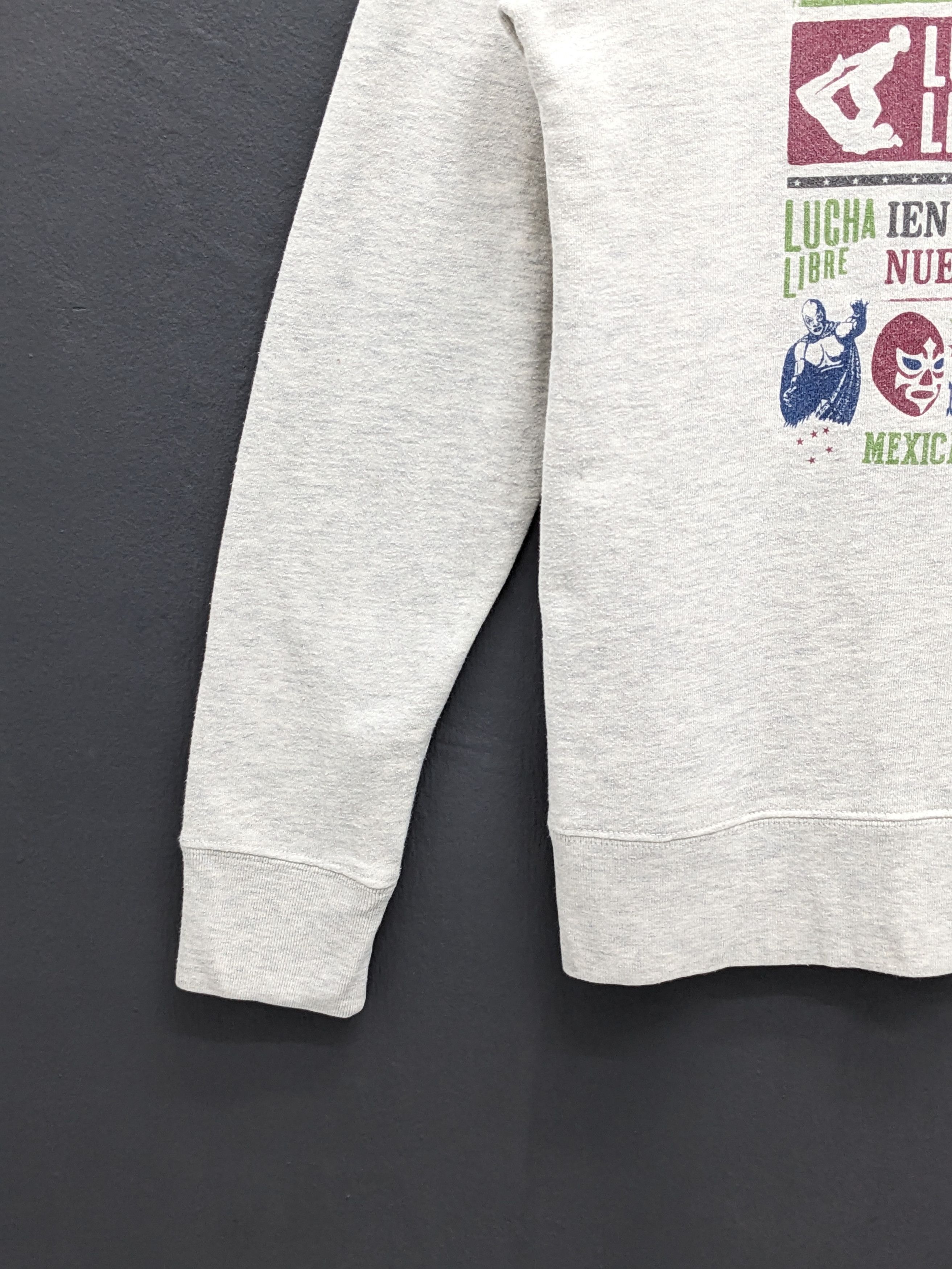 Japanese Brand Mexican Wrestling Night Lucha Libre Mexico Sweatshirt Size US M / EU 48-50 / 2 - 5 Thumbnail