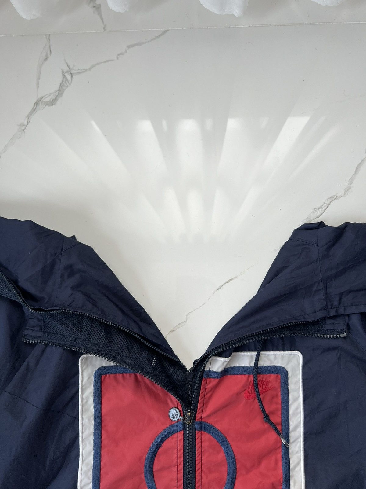Nike × Vintage 90’s RARE FULL ZIP NIKE TRACK JACKET Y2K SWOOSH LOGO Size US M / EU 48-50 / 2 - 9 Thumbnail