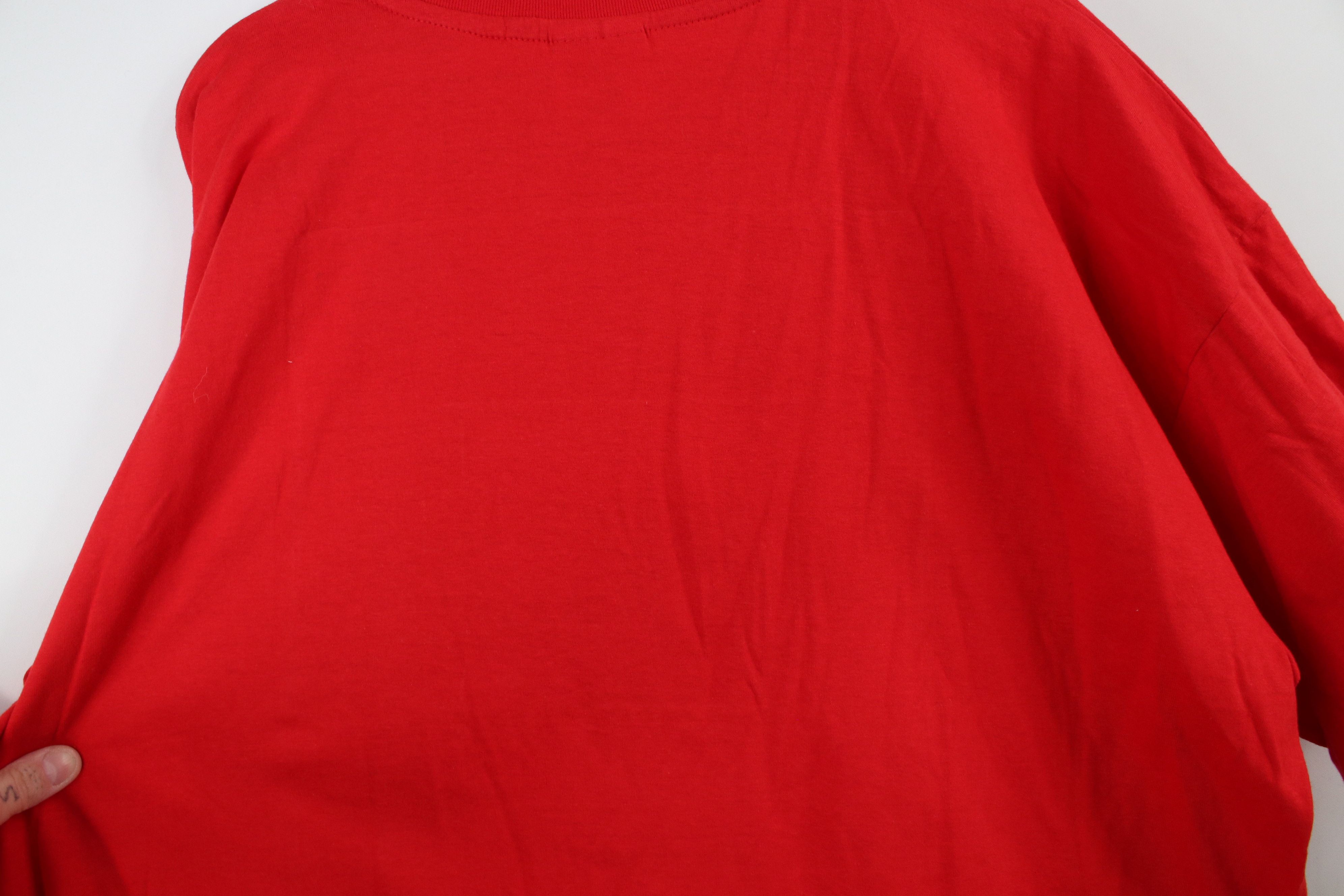 Vintage Vintage 90s Streetwear Mozart Austria Music T-Shirt Red Size US XXL / EU 58 / 5 - 10 Thumbnail