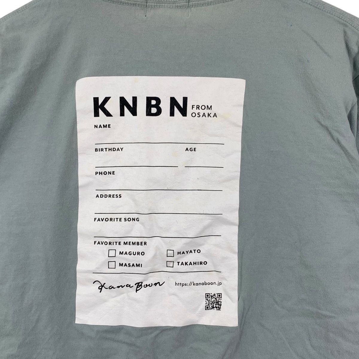 Japanese Brand KNBN KANABOON From Osaka Japanese Band Long Sleeve Tshirt Size US L / EU 52-54 / 3 - 2 Thumbnail