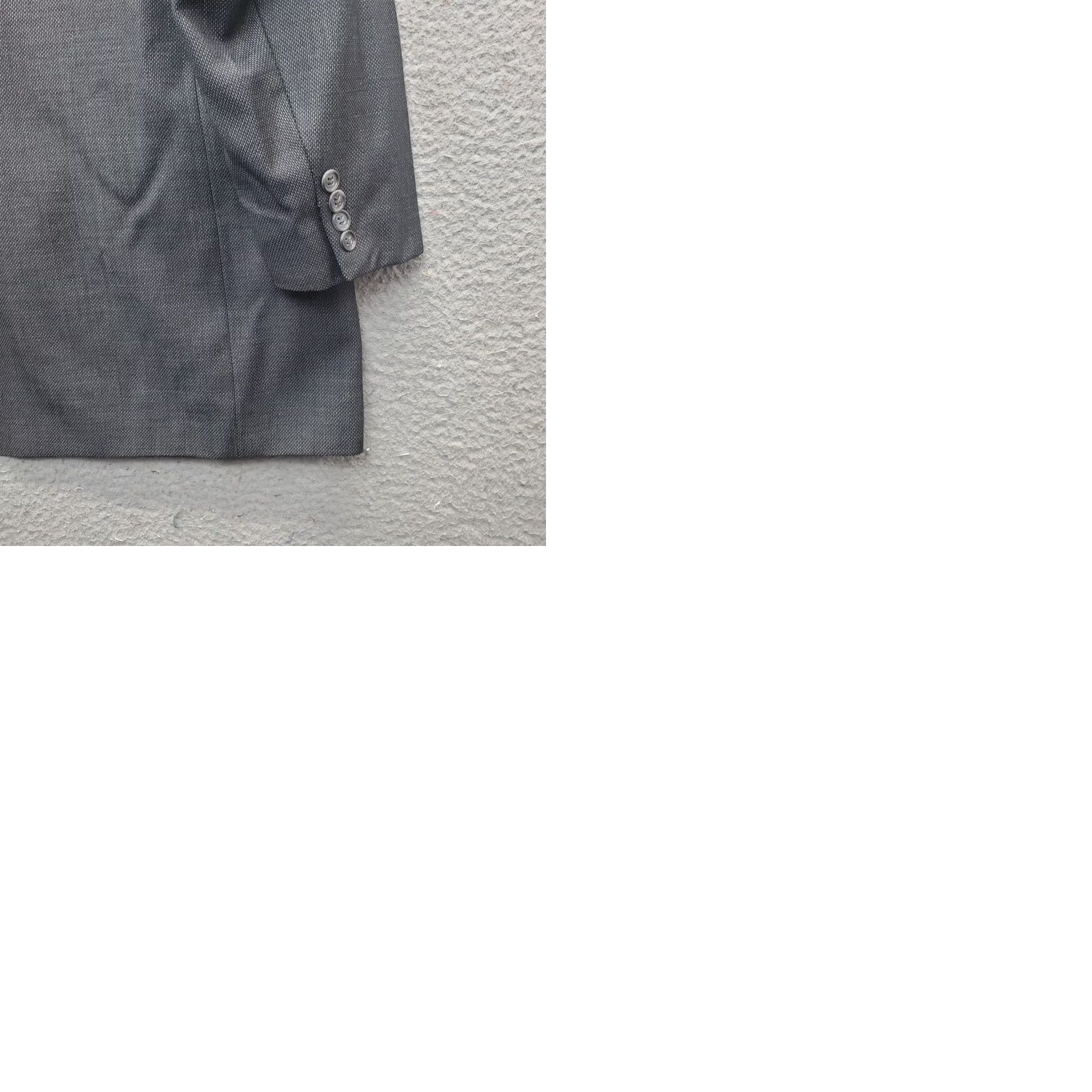 Hart Schaffner Marx Hart Schaffner Marx Blazer Mens 41S Notch Lapel Long Sleeve Formal Blazer, Wool, Multicolor, Pre-owned, Regular, Short Size US L / EU 52-54 / 3 - 9 Thumbnail