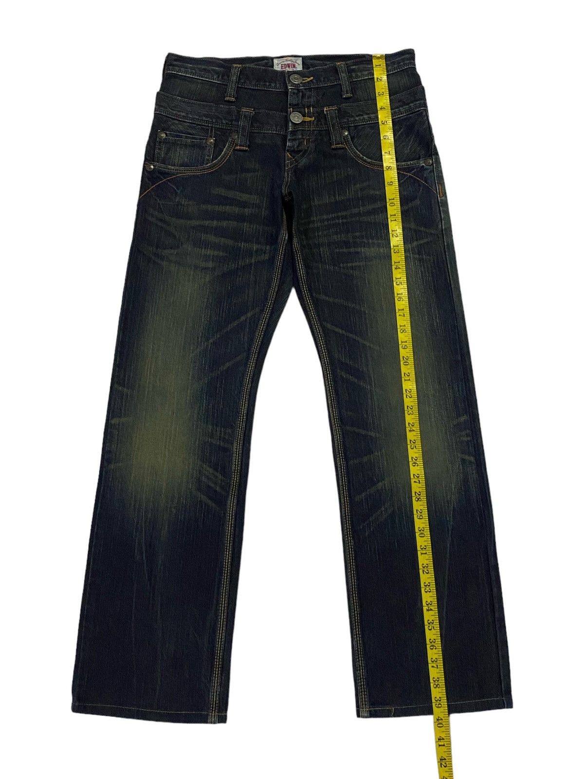 Edwin Edwin Double Waist Denim Pants Size US 30 / EU 46 - 6 Thumbnail