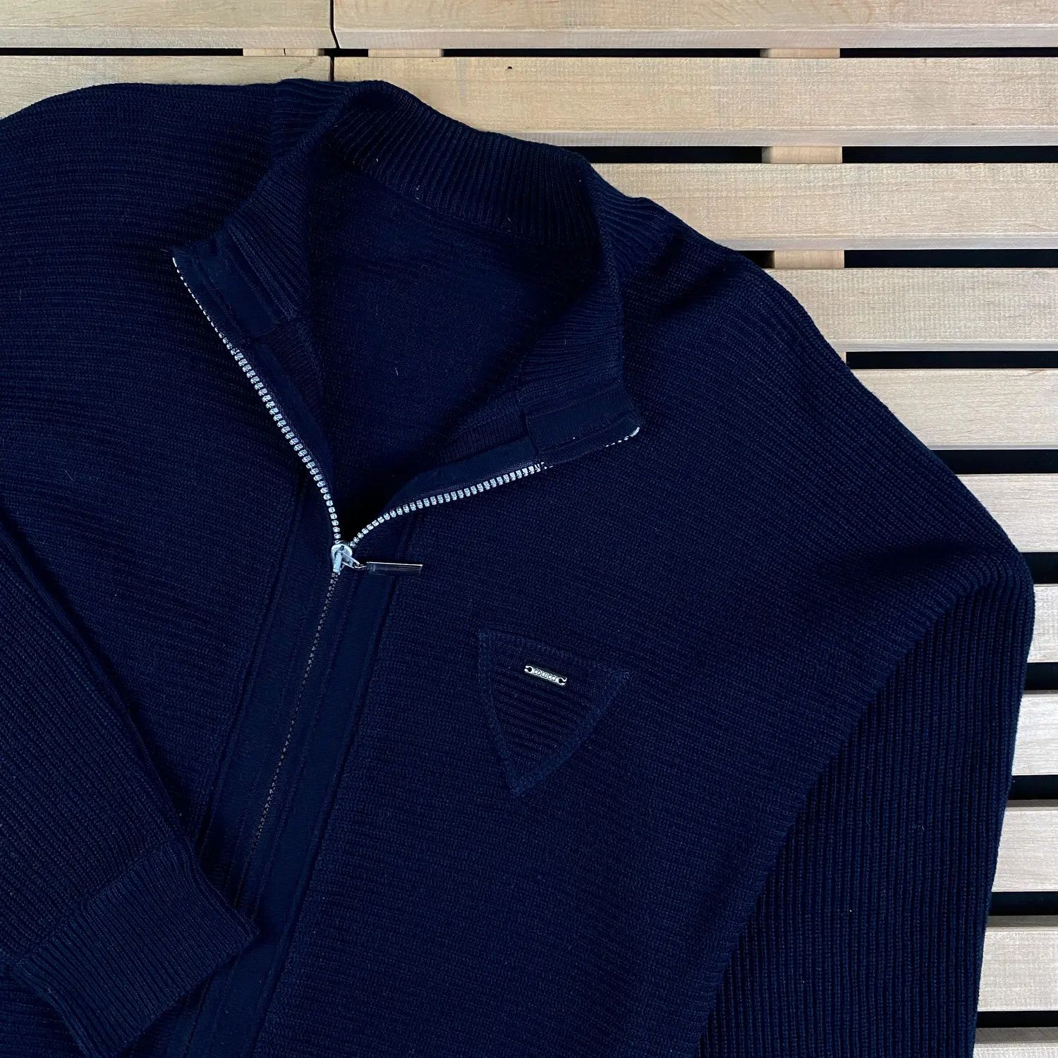 Carlo Colucci Mens Carlo Colucci Vintage Zip Jumper Size 48 Size US M / EU 48-50 / 2 - 2 Thumbnail
