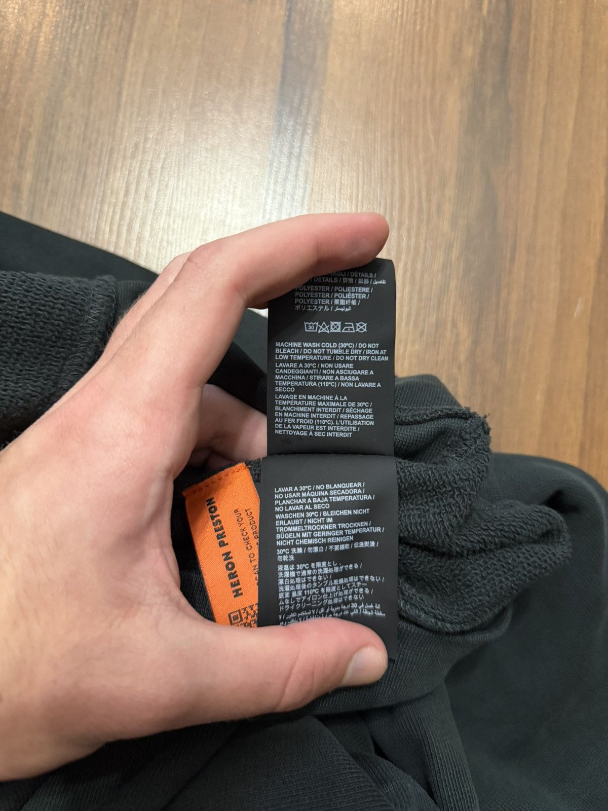 Heron Preston Heron Preston Black Purple Hoodie Size US L / EU 52-54 / 3 - 4 Thumbnail