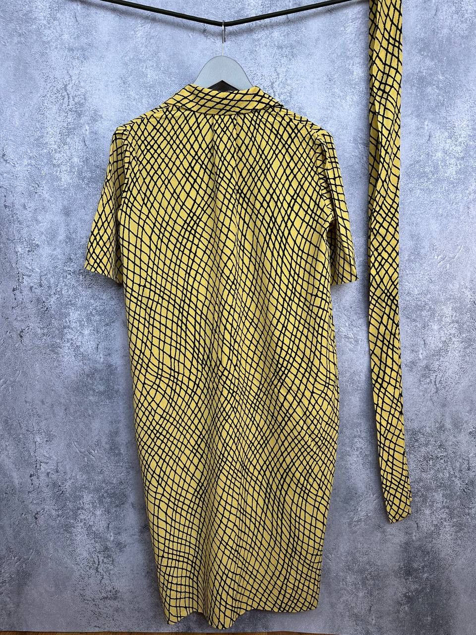 Other TOAST Belted Collar Dress Abstract Pockets Viscose Oversized Size M / US 6-8 / IT 42-44 - 3 Thumbnail