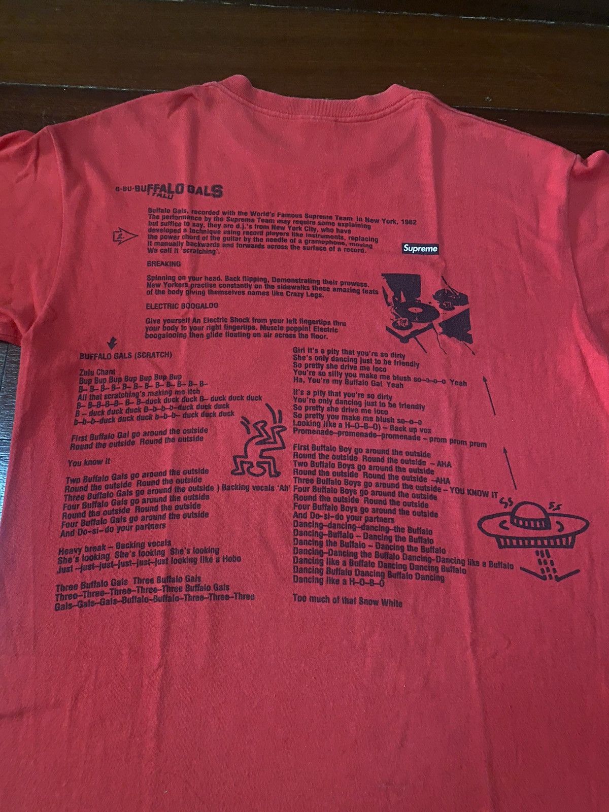 Supreme Malcolm McLaren Supreme Buffalo Gals Tee Size US M / EU 48-50 / 2 - 8 Thumbnail