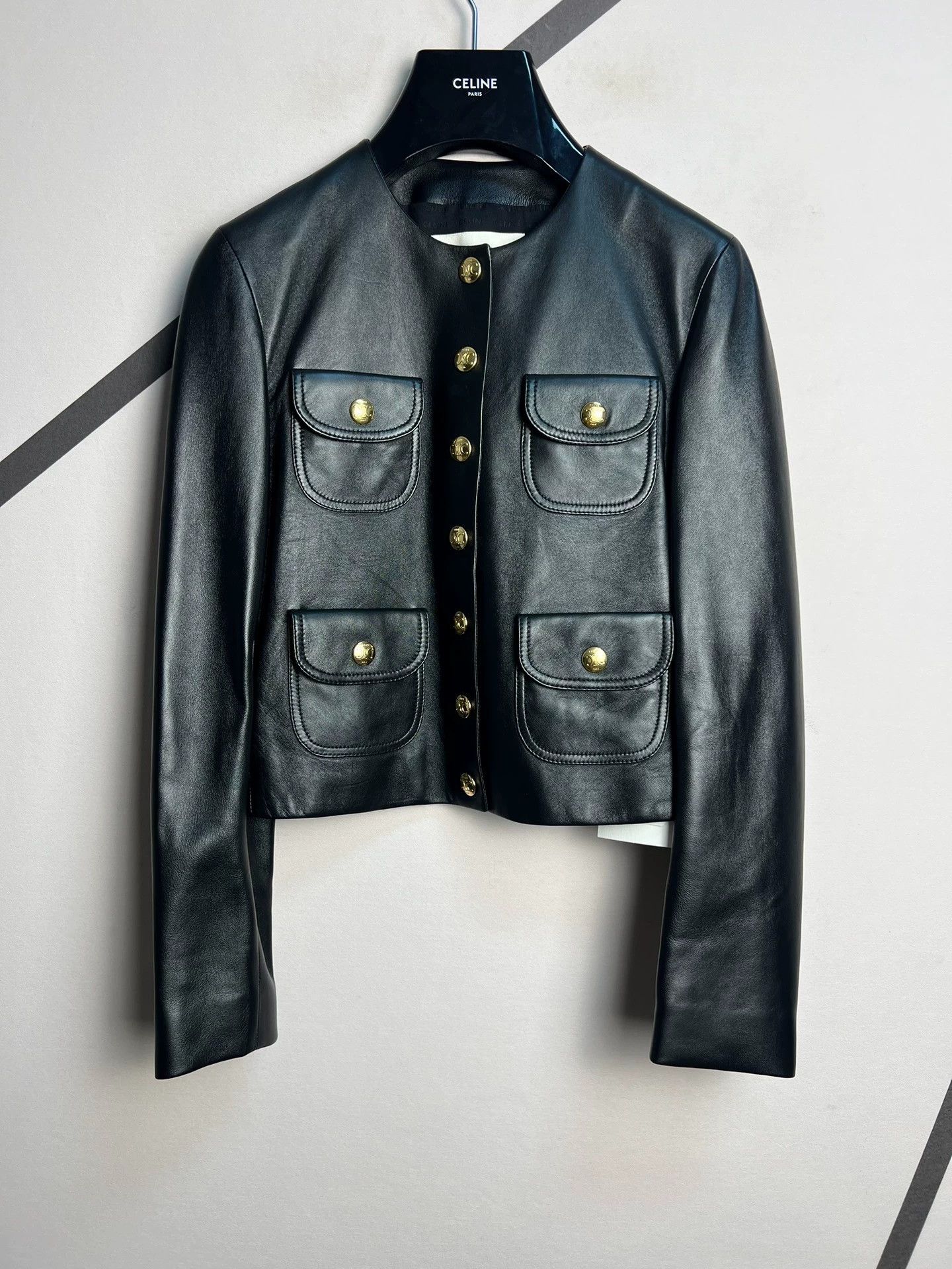 Celine Celine Authentic Spring/Summer 2024 Sheepskin Jacket Size US XS / EU 42 / 0 - 1 Thumbnail