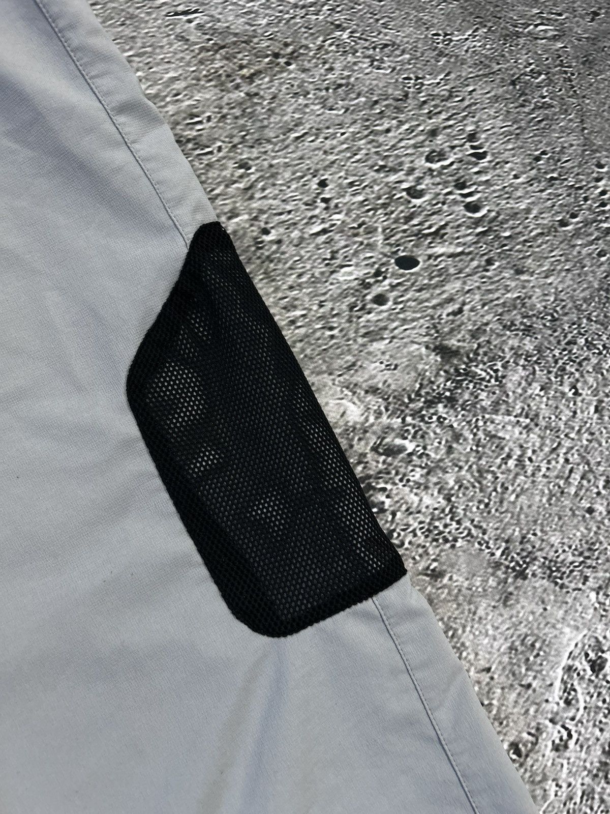 Nike × Vintage Nike vintage nylon track pants grey blue drill parachute y2k Size US 32 / EU 48 - 11 Thumbnail