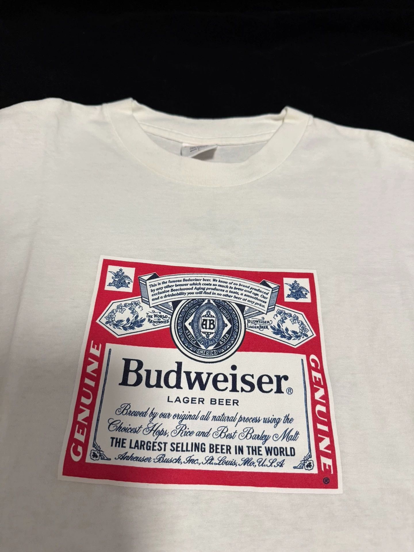 Supreme Supreme Box Logo Tee Back Big Logo Budweiser L Size US L / EU 52-54 / 3 - 4 Thumbnail