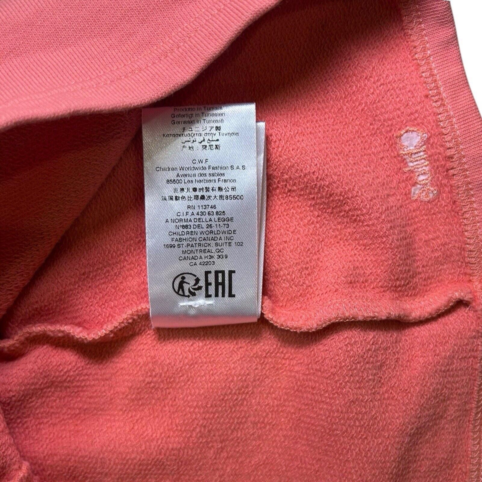 chloma Chloé Baby Girls Coral Ruffle Dress Embroidered Size 6 Month Size XXS / US 00 / IT 34 - 7 Thumbnail