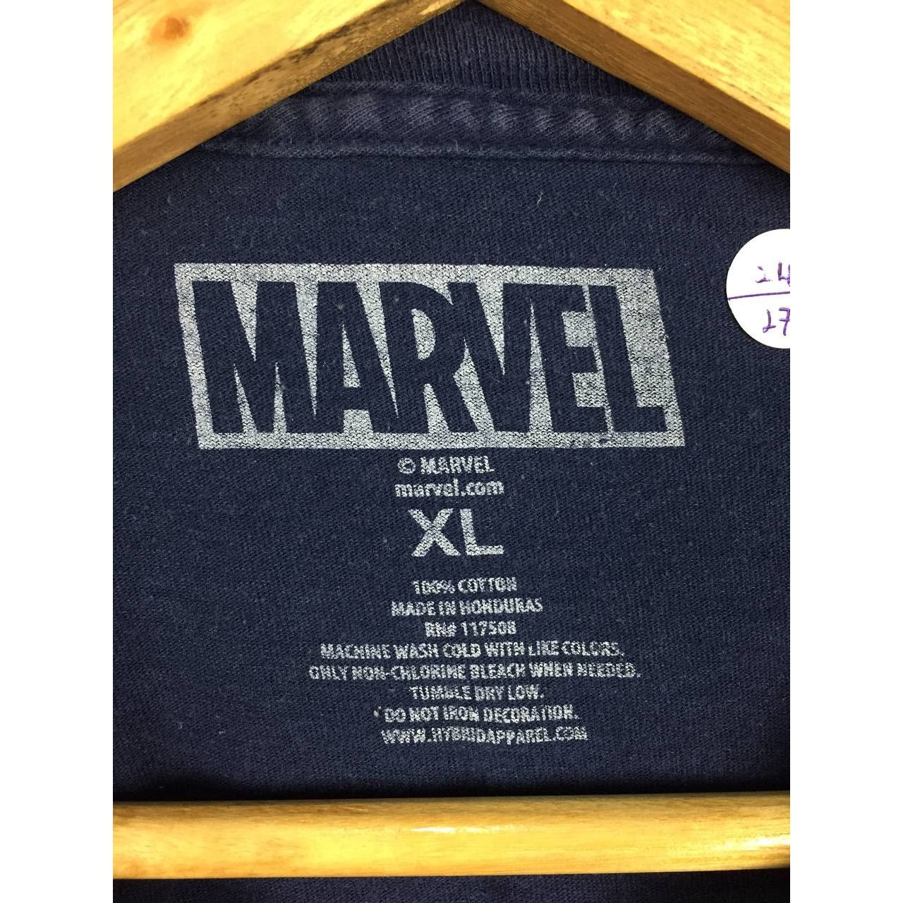 Marvel Comics × Vintage Marvel Captain America Floral Shield Graphic Tee Size US XL / EU 56 / 4 - 10 Thumbnail