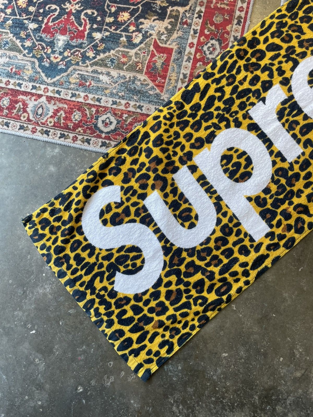 Supreme SUPREME LEOPARD TOWEL Size ONE SIZE - 5 Thumbnail