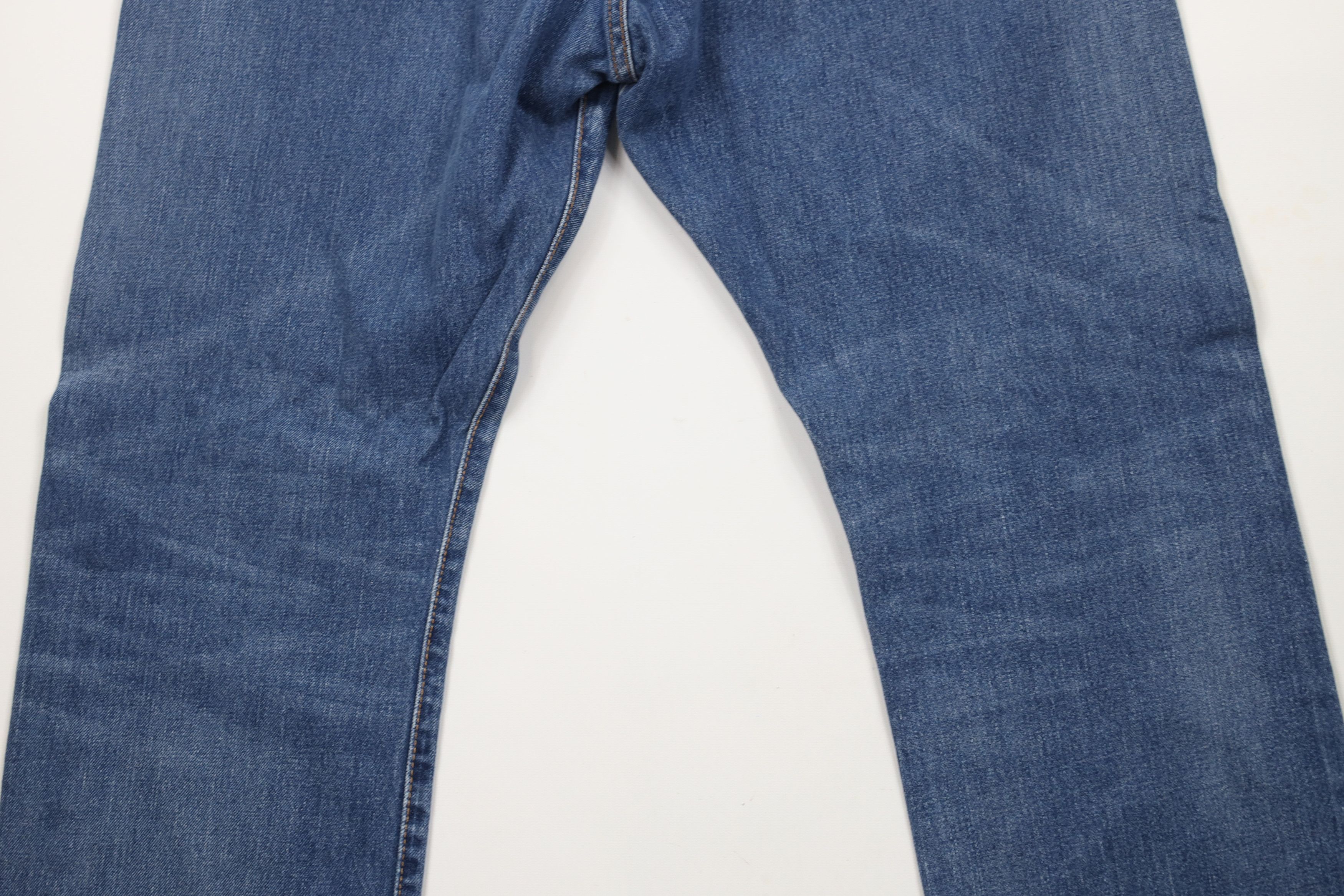 Ralph Lauren × Vintage Vintage Ralph Lauren Straight Leg Denim Jeans Blue Cotton Size US 38 / EU 54 - 13 Thumbnail