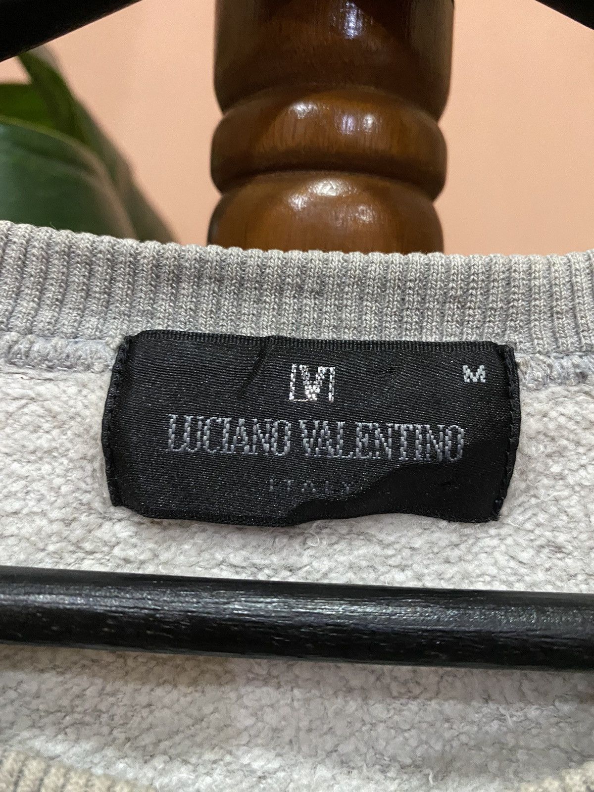 Vintage Luciano Valentino Sweatshirt - Italian-Inspired Design Size US L / EU 52-54 / 3 - 4 Thumbnail