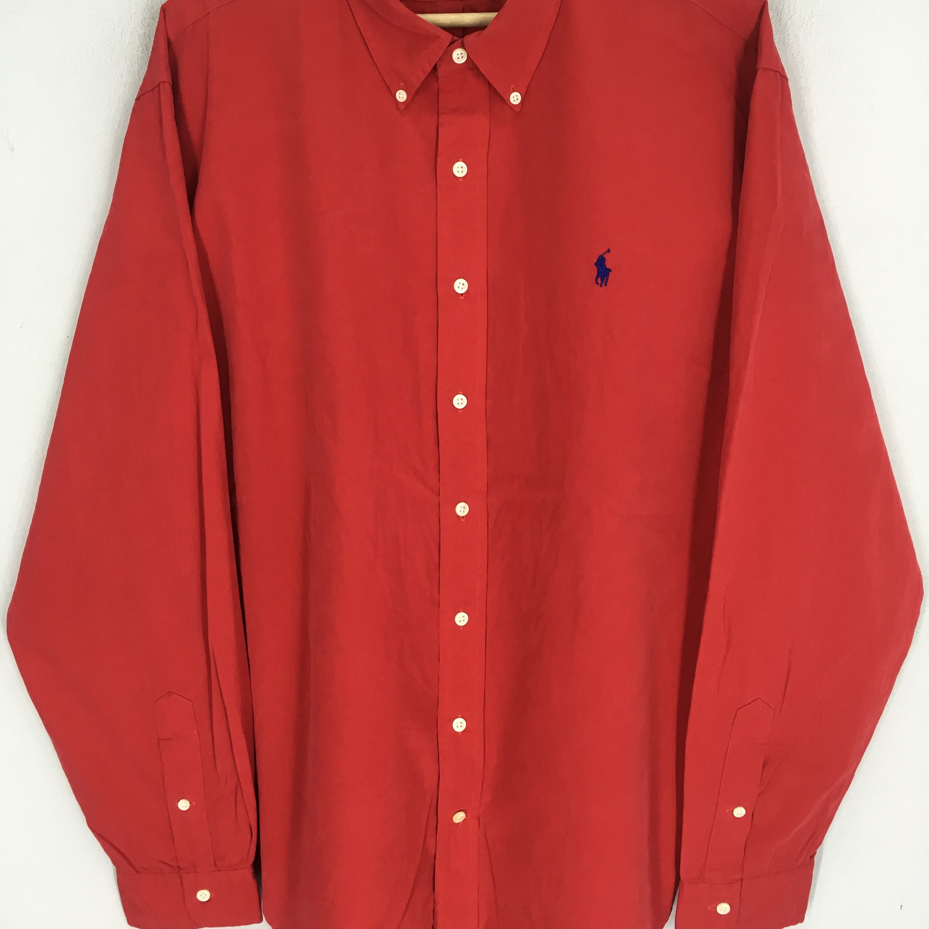 Polo Ralph Lauren Red polo ralph lauren 651 Size US XXL / EU 58 / 5 - 4 Thumbnail