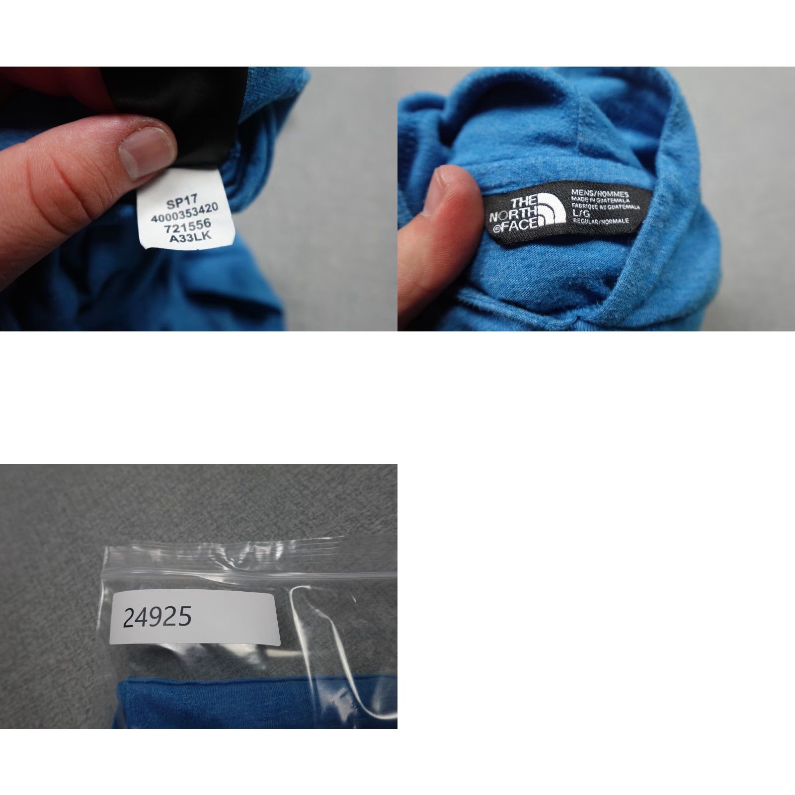 The North Face The North Face Sweatshirt Mens Large Blue Lightweight Fleece Logo Pullover Outdoor Hiking Classic Cardigan Mens 90s Size US L / EU 52-54 / 3 - 9 Thumbnail