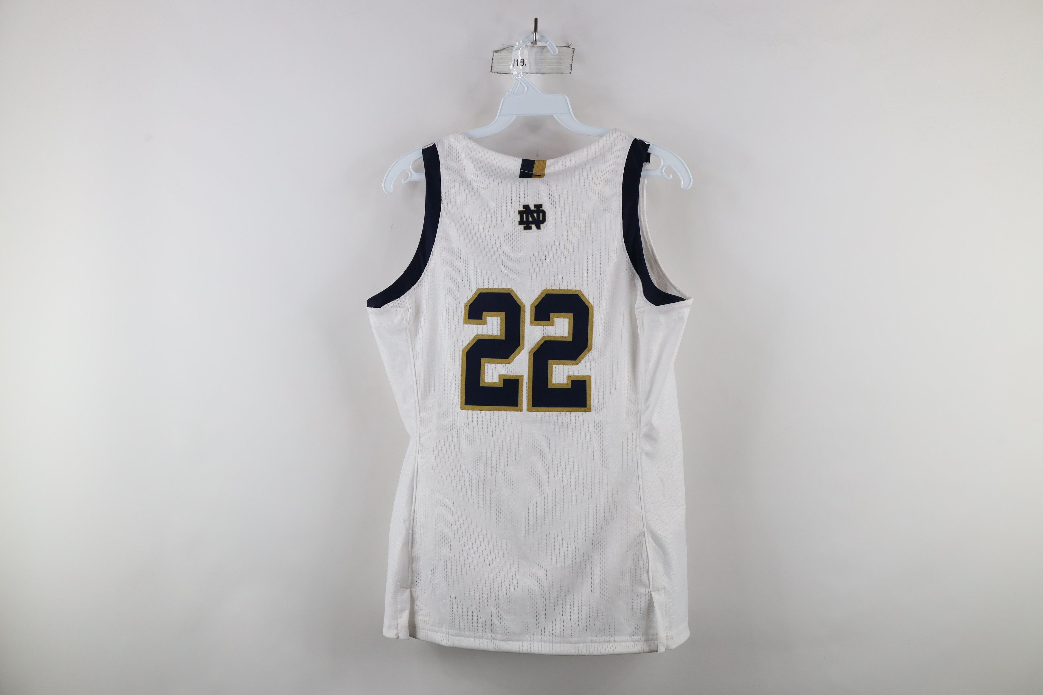 Under Armour × Vintage New Under Armour Dame University Basketball Jersey White Size S / US 4 / IT 40 - 13 Thumbnail