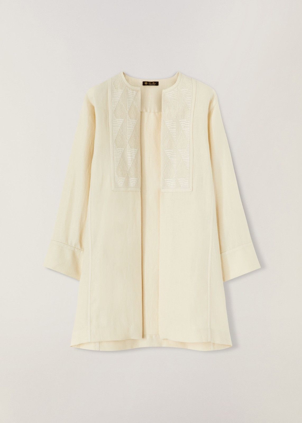 Loro Piana o1srvl11e0824 Christa Antigua Jacket in Cream Size XS / US 0-2 / IT 36-38 - 1 Thumbnail