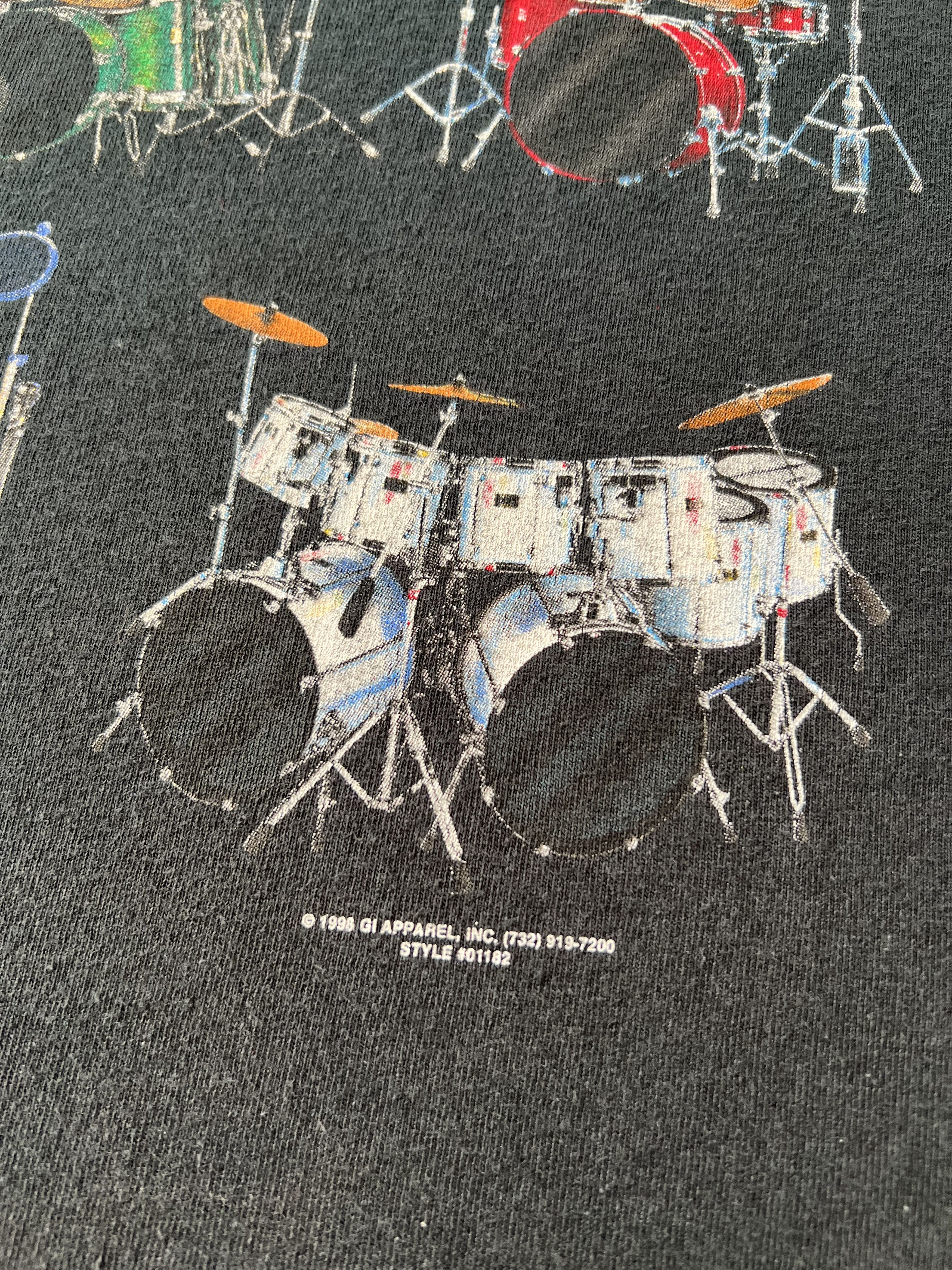 Vintage Vintage 1998 Life is Full Choices of Important Drums Music Size US XL / EU 56 / 4 - 14 Thumbnail