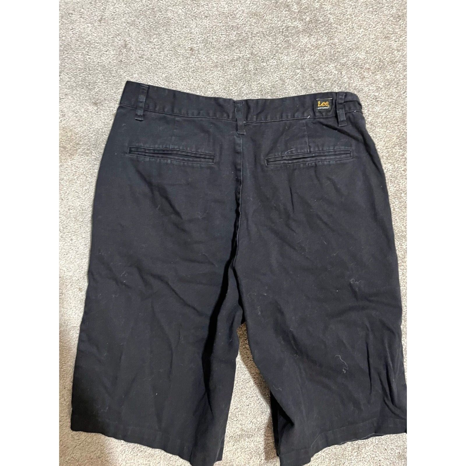 Lee MENS LEE UNIFORMS 2% ELASTAINE Black SHORTS SIZE 34 Size US 34 / EU 50 - 3 Thumbnail