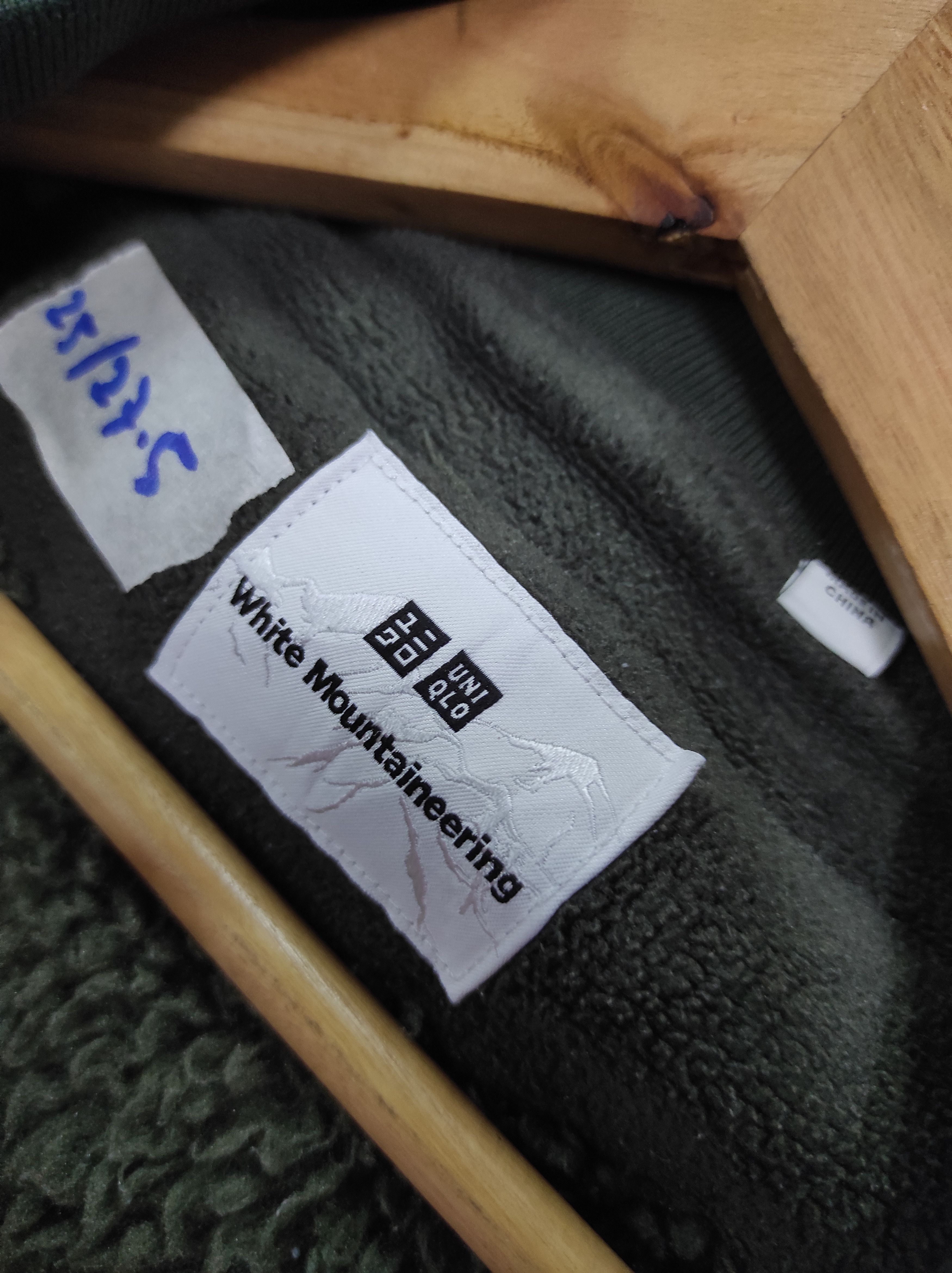 Uniqlo × White Mountaineering UNIQLO X WHITE MOUNTAINEERING JACKET SWEATER FLEECE Size US L / EU 52-54 / 3 - 7 Thumbnail