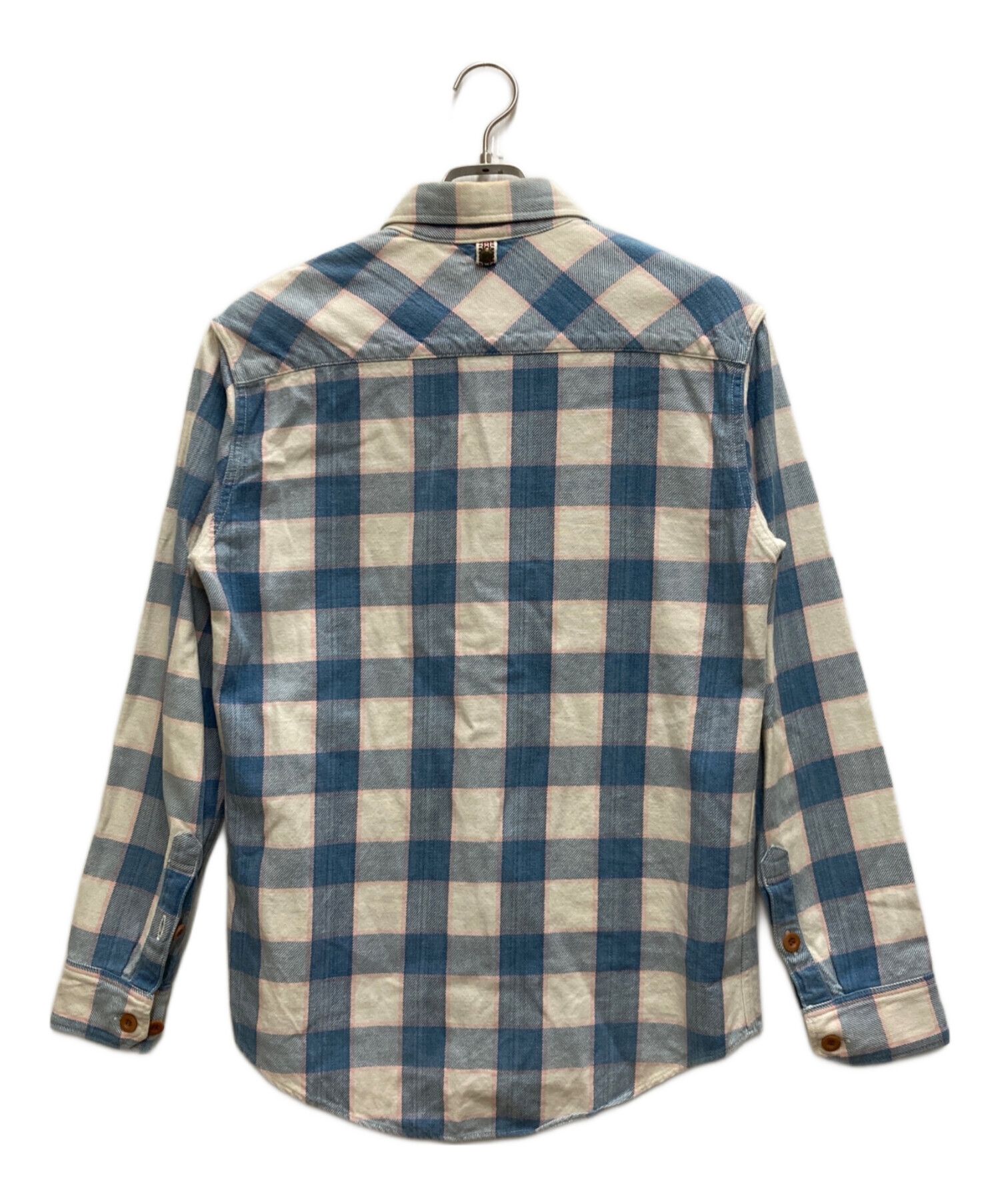 Visvim Visvim 14SS Black Elk Indigo Check Flannel Shirt Size US S / EU 44-46 / 1 - 2 Thumbnail