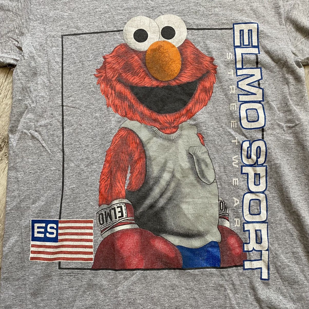 Cartoon Network × Changes × Vintage VINTAGE SESAME STREET ELMO SPORT CHANGES T SHIRT Size US M / EU 48-50 / 2 - 2 Thumbnail