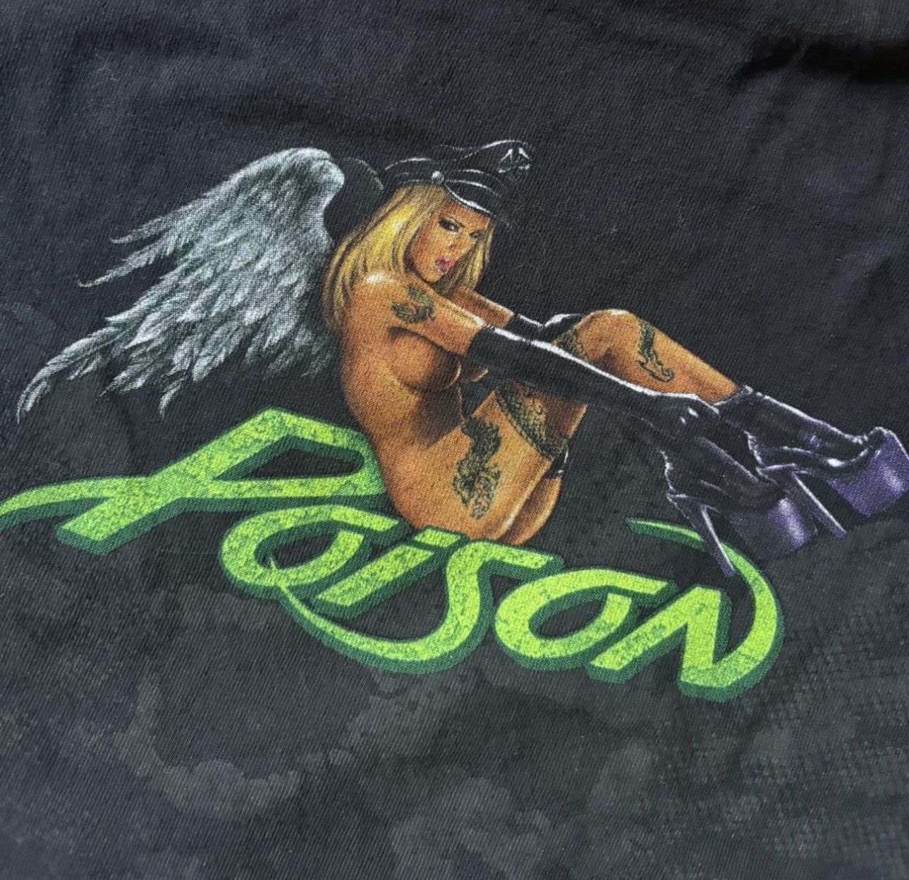 Band Tees Y2K Poison Band Tee Size US L / EU 52-54 / 3 - 3 Thumbnail