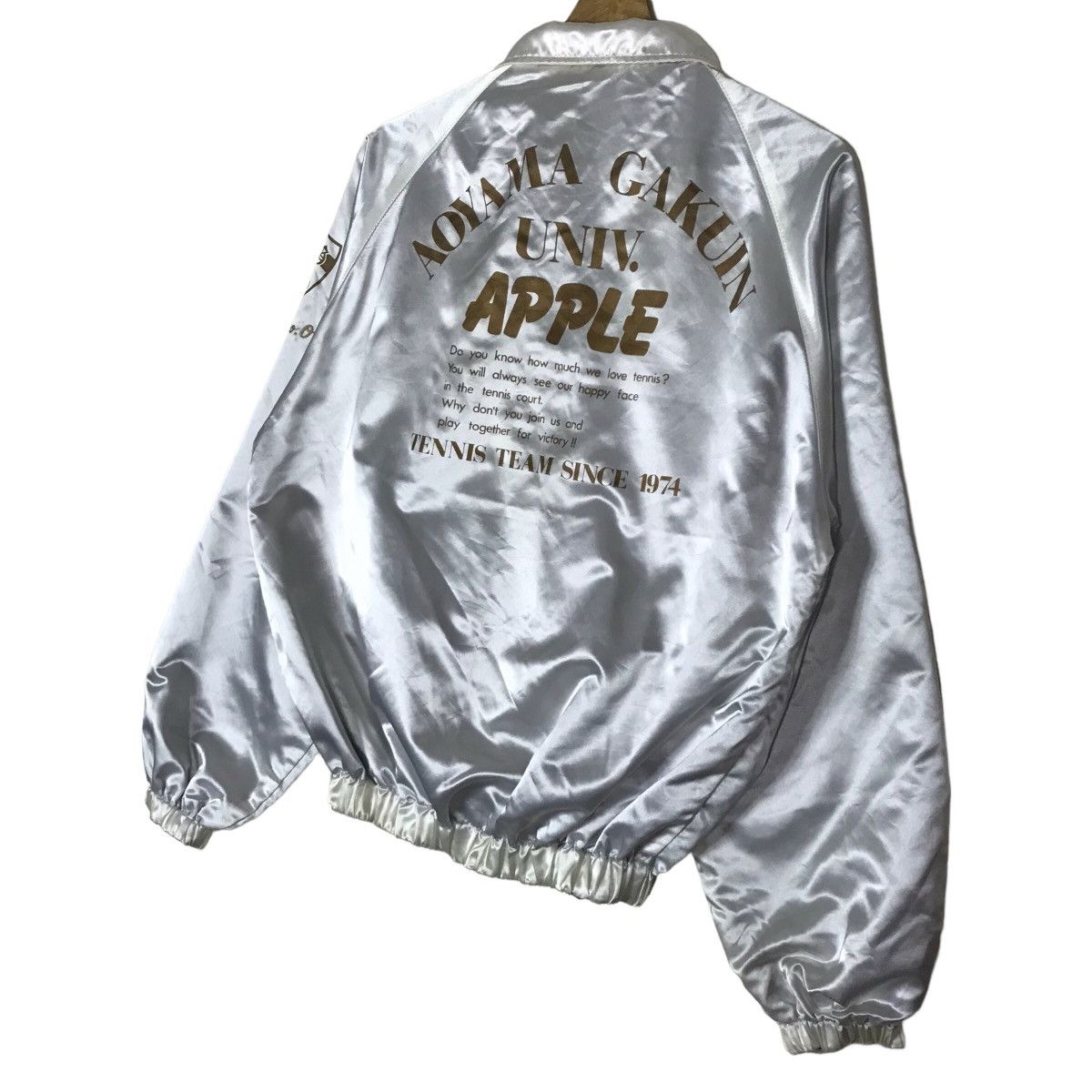 Japanese Brand × Vintage Aoyama Gakuin University Aoyama Apple Tennis Team Varsity Size US M / EU 48-50 / 2 - 12 Thumbnail