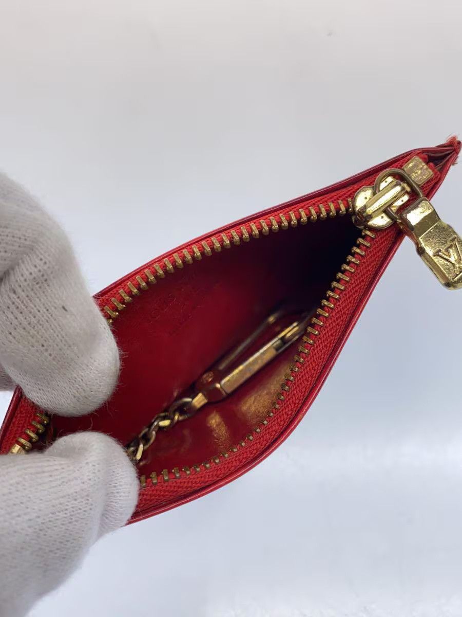 Louis Vuitton Louis Vuitton Epi Pochette Cle Leather Bordeaux Size ONE SIZE - 4 Thumbnail