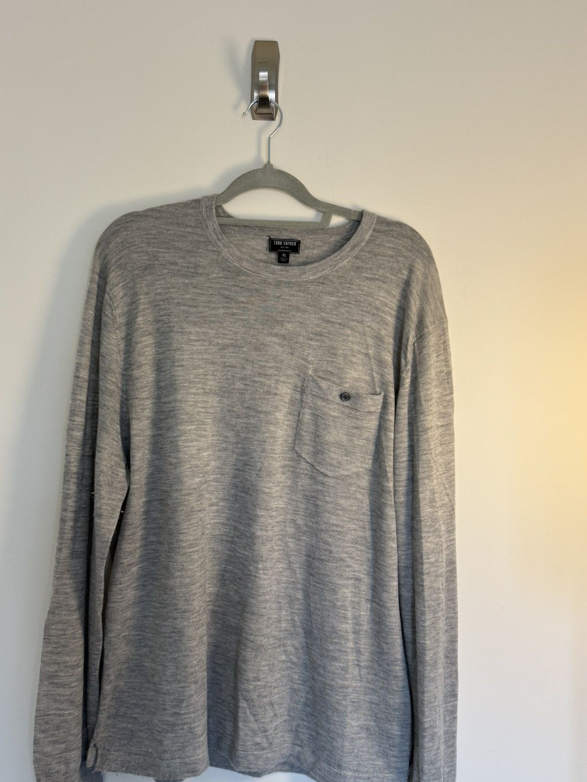 Todd Snyder TODD SNYDER Soft Long Sleeve Size US XL / EU 56 / 4 - 1 Thumbnail