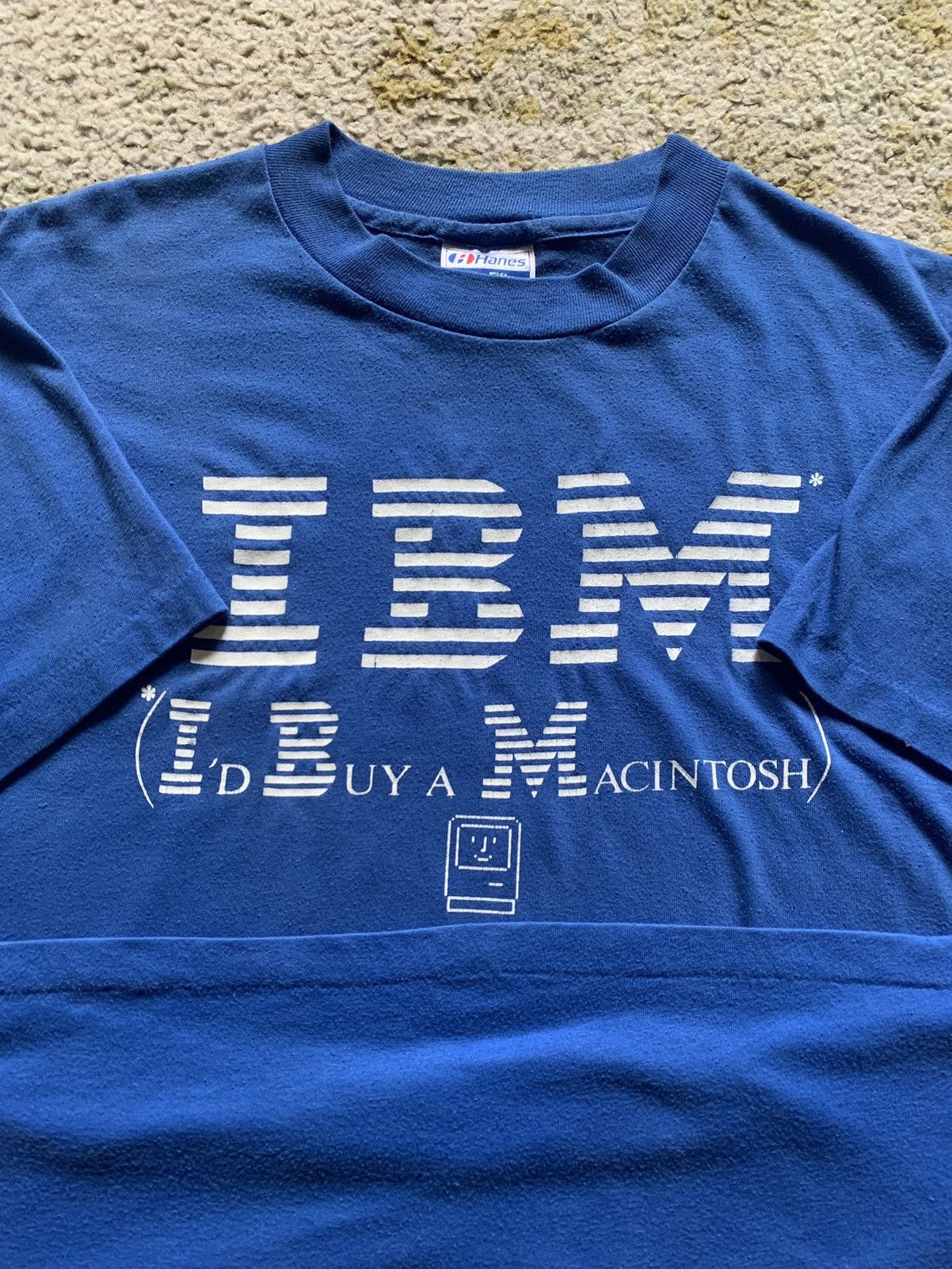 Apple × Vintage Vintage 90’s Apple IBM Irony Tee Size US M / EU 48-50 / 2 - 1 Thumbnail