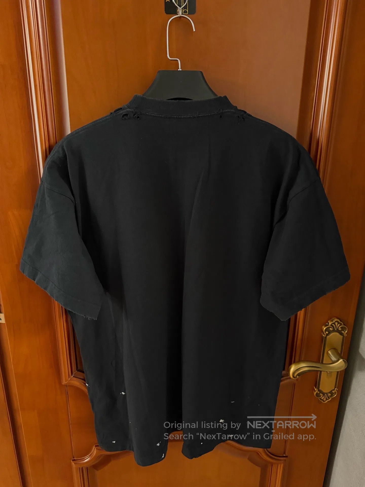 Balenciaga Balenciaga T-shirt with flame logo| Size US S / EU 44-46 / 1 - 2 Thumbnail