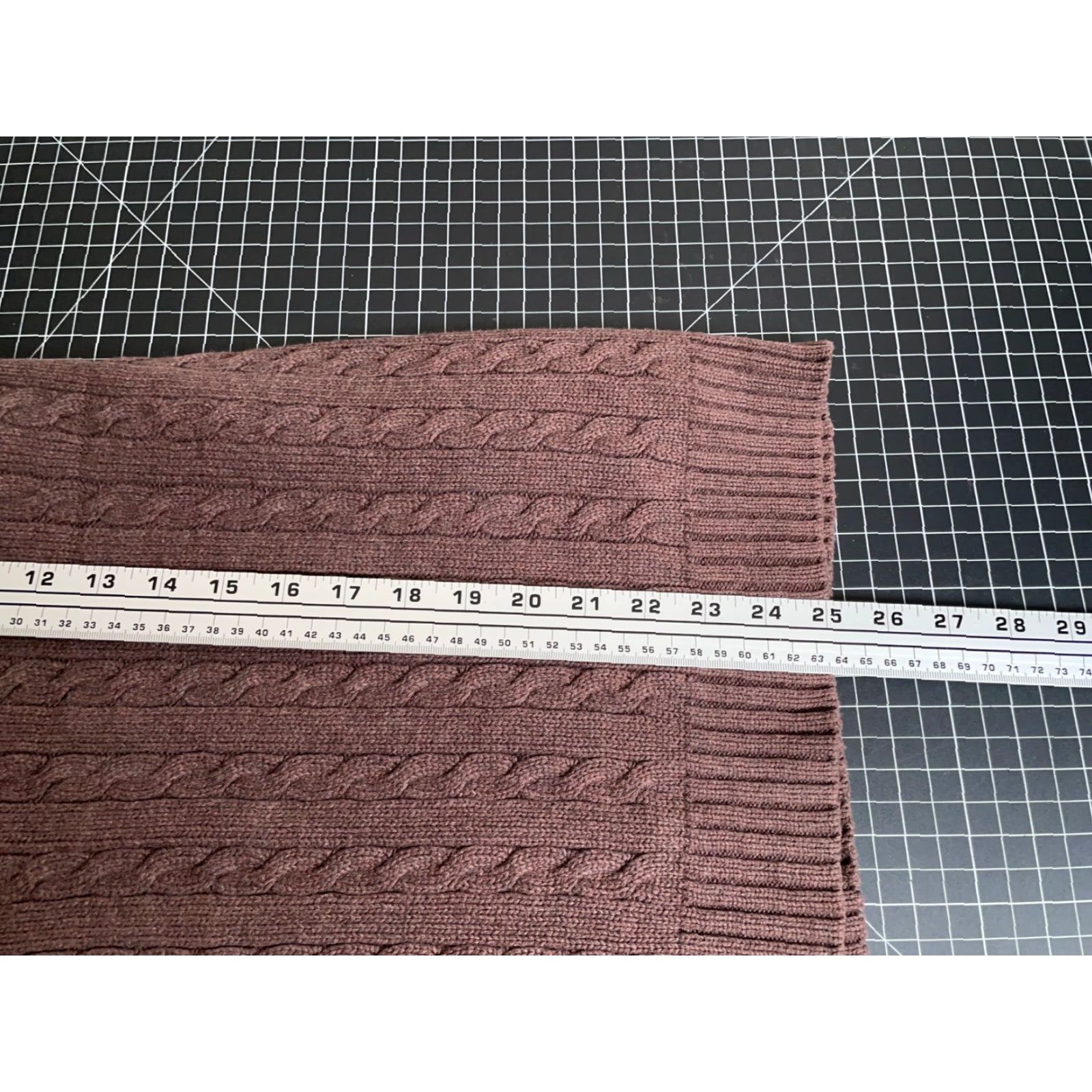 American Eagle Outfitters VINTAGE American Eagle Outfitters Men's Sweater Pullover Cable Knit Fall Winter Large Brown Casual Tennis Size US L / EU 52-54 / 3 - 6 Thumbnail