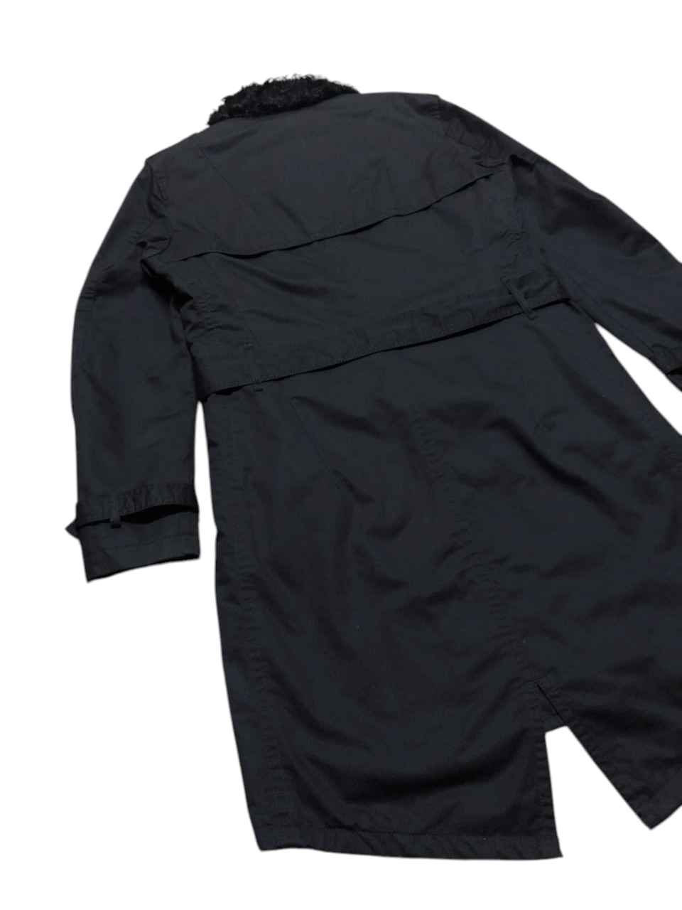 Neil Barrett Black Barrett By Neil Barrett Double Breasted Belted Size US M / EU 48-50 / 2 - 9 Thumbnail