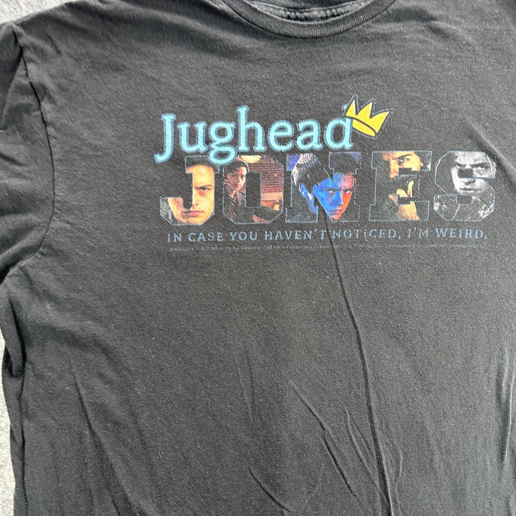 Vintage Jughead Jones Shirt Mens L Black Riverdale TV Show Graphic Tee Quote IN CASE YOU HAVEN'T NOTICED, I'M WEIRD. Size US L / EU 52-54 / 3 - 3 Thumbnail