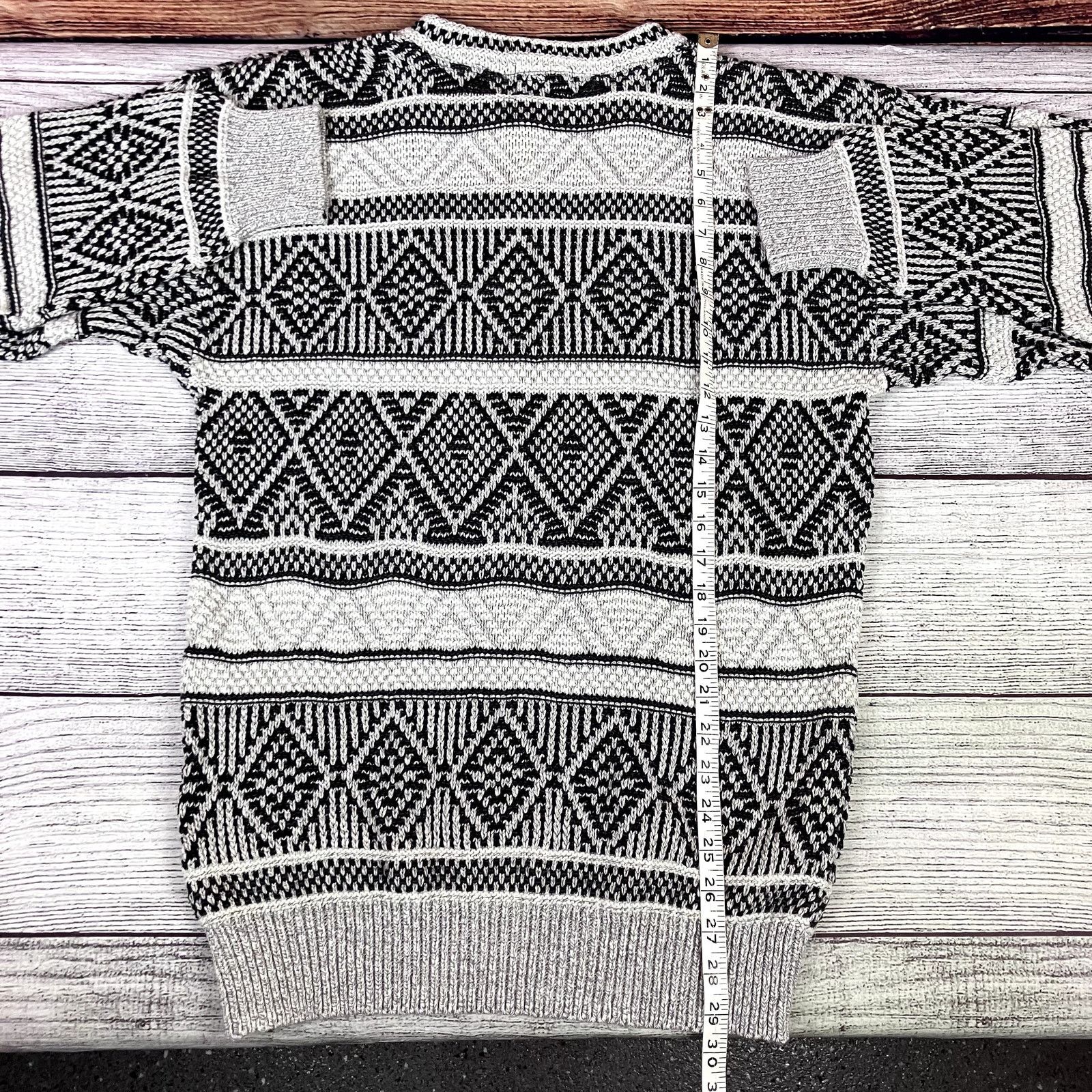 John Weitz × Vintage Vintage 1990s John Weitz Made in USA Striped Sweater Size US M / EU 48-50 / 2 - 6 Thumbnail