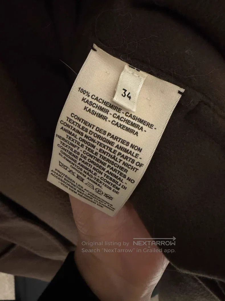 Hermes Hermes Double-Faced Cashmere Mid-Length Coat Size XXS / US 00 / IT 34 - 3 Thumbnail
