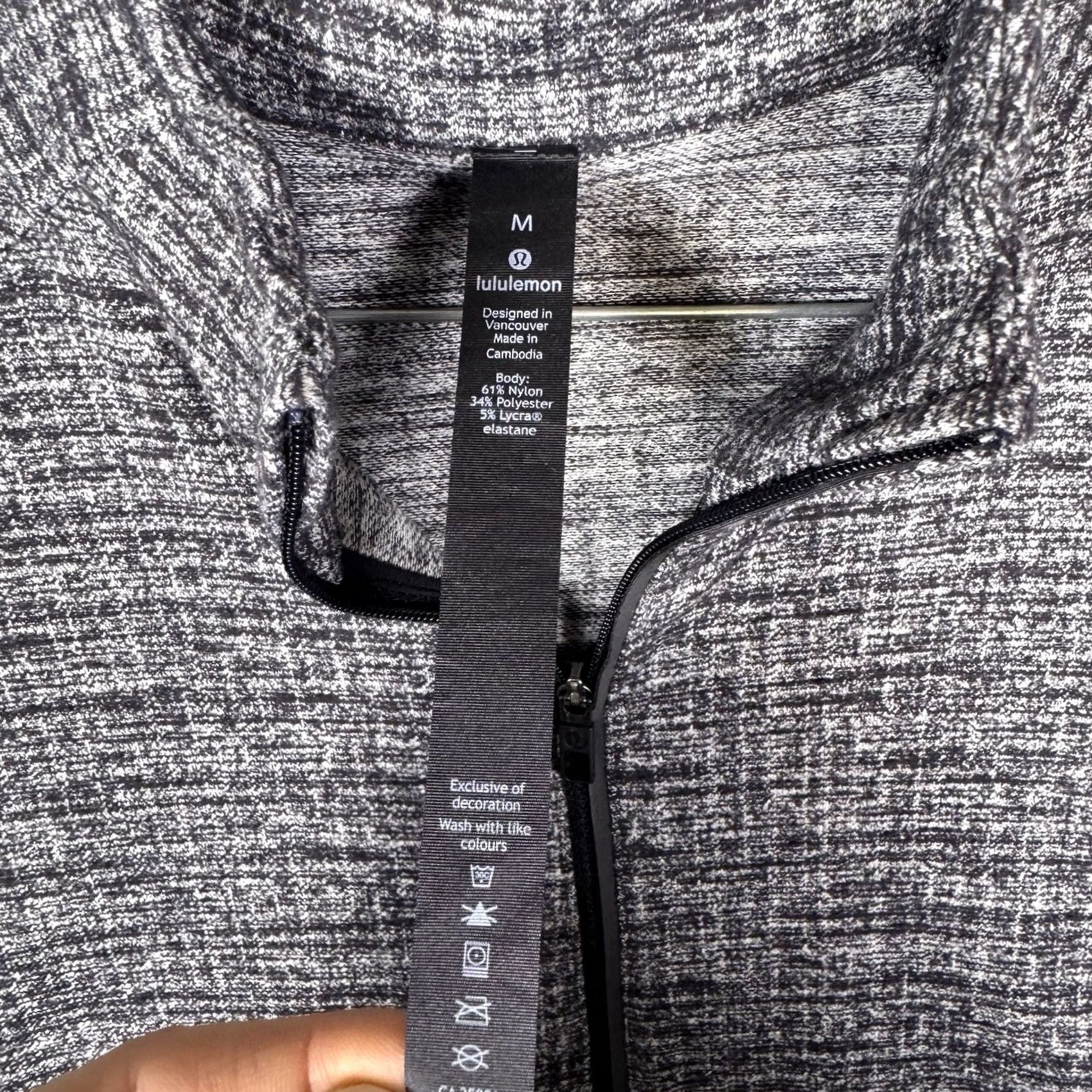 Lululemon Lululemon Jacket Mens M Surge Warm Performance Stretch Pullover Half 1/2 Zip Size US M / EU 48-50 / 2 - 5 Thumbnail