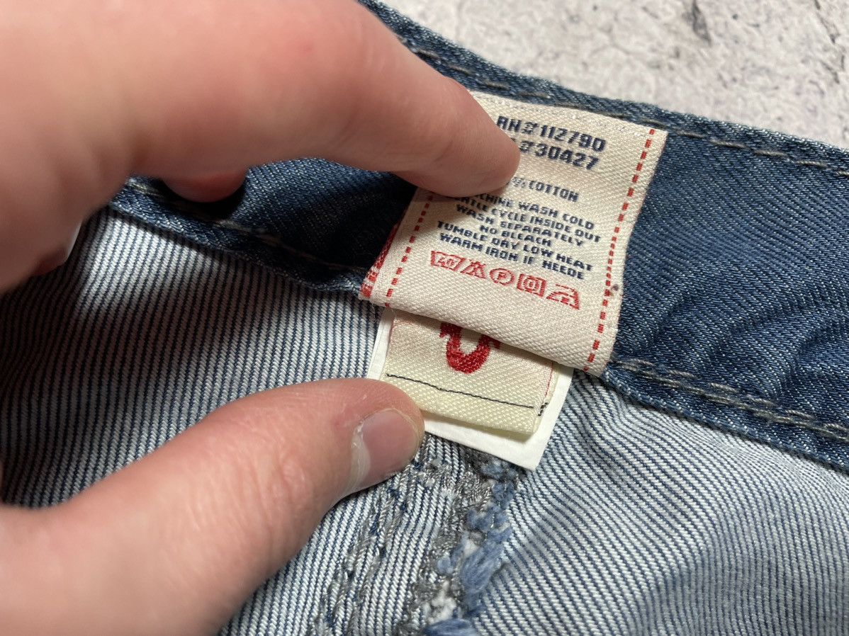 True Religion Vintage Baggy Jeans Denim True Religion Y2K Made In Usa Size US 36 / EU 52 - 10 Thumbnail