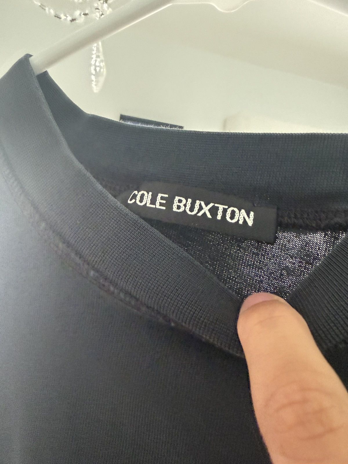 Cole Buxton Distressed Cole Buxton City Print Tee - Black Size US M / EU 48-50 / 2 - 3 Thumbnail