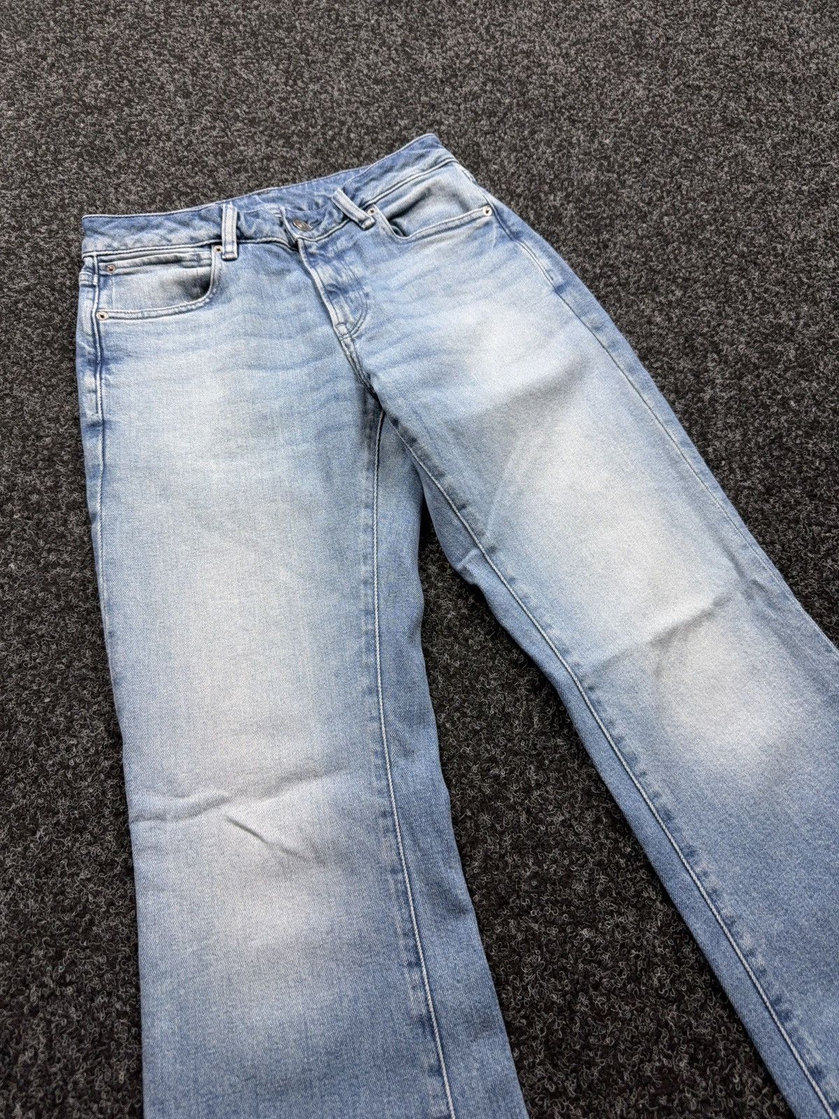 G-Star Vintage 00s G-Star RAW G-Low Bootcut Jeans Y2K Light Wash Size 27" / US 4 / IT 40 - 6 Thumbnail