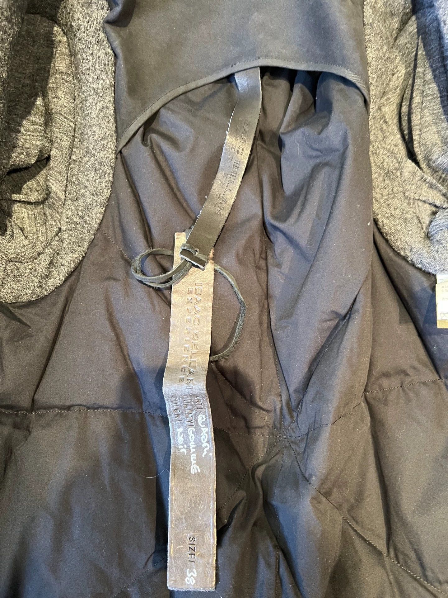 Isaac Sellam Experience ISAAC SELLAM SS Lambskin Down Jacket 38 New MUE Size XS / US 0-2 / IT 36-38 - 6 Thumbnail