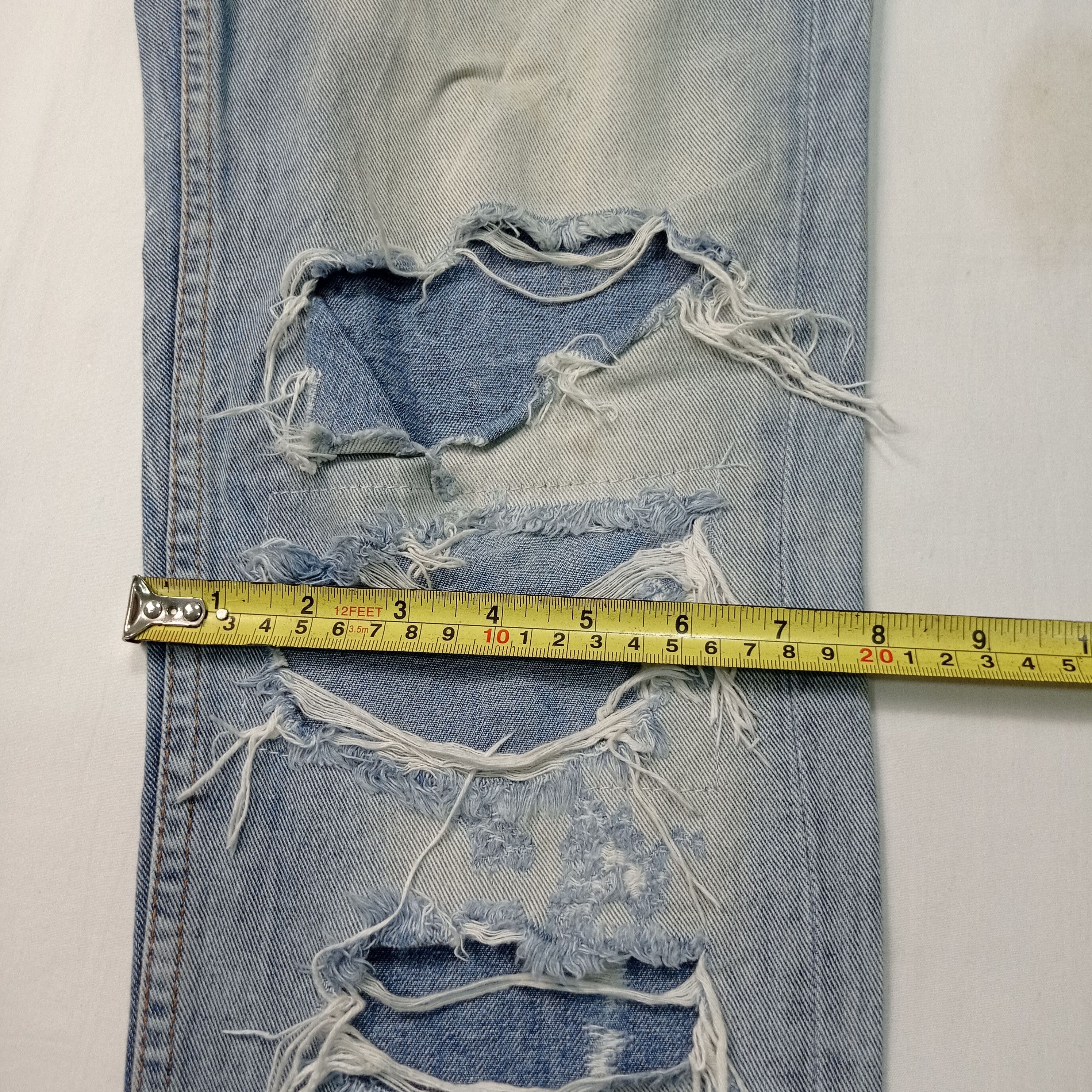 Zara 🔥Zara Faded Distressed Jeans Pants Size US 31 - 21 Thumbnail