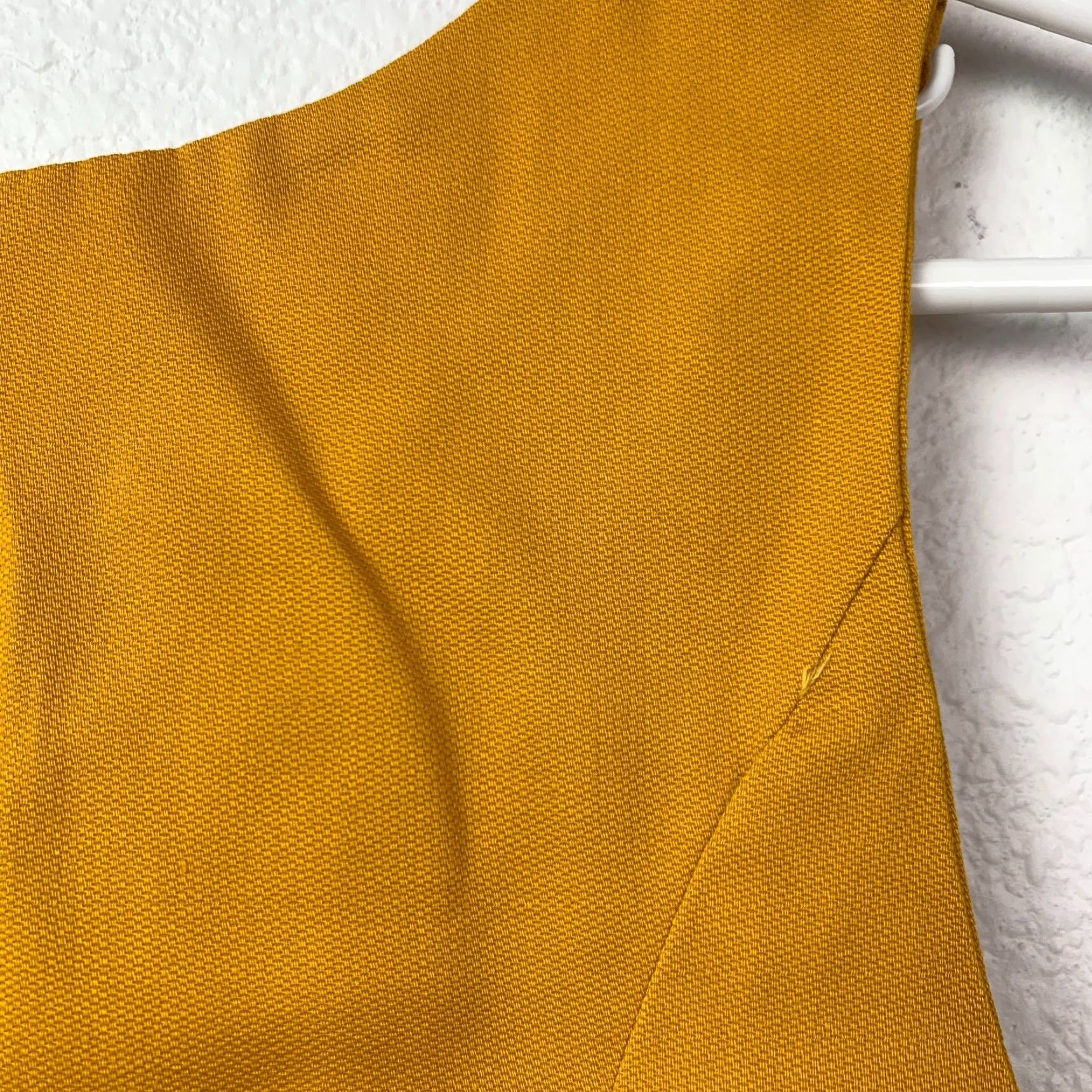 Vintage **Vintage 1960s Handmade Gold Yellow Chest 33" Sheath Dress** User: Vintage 1960s Handmade Gold Yellow Chest 33" Sheath Dress Size 29" - 7 Thumbnail