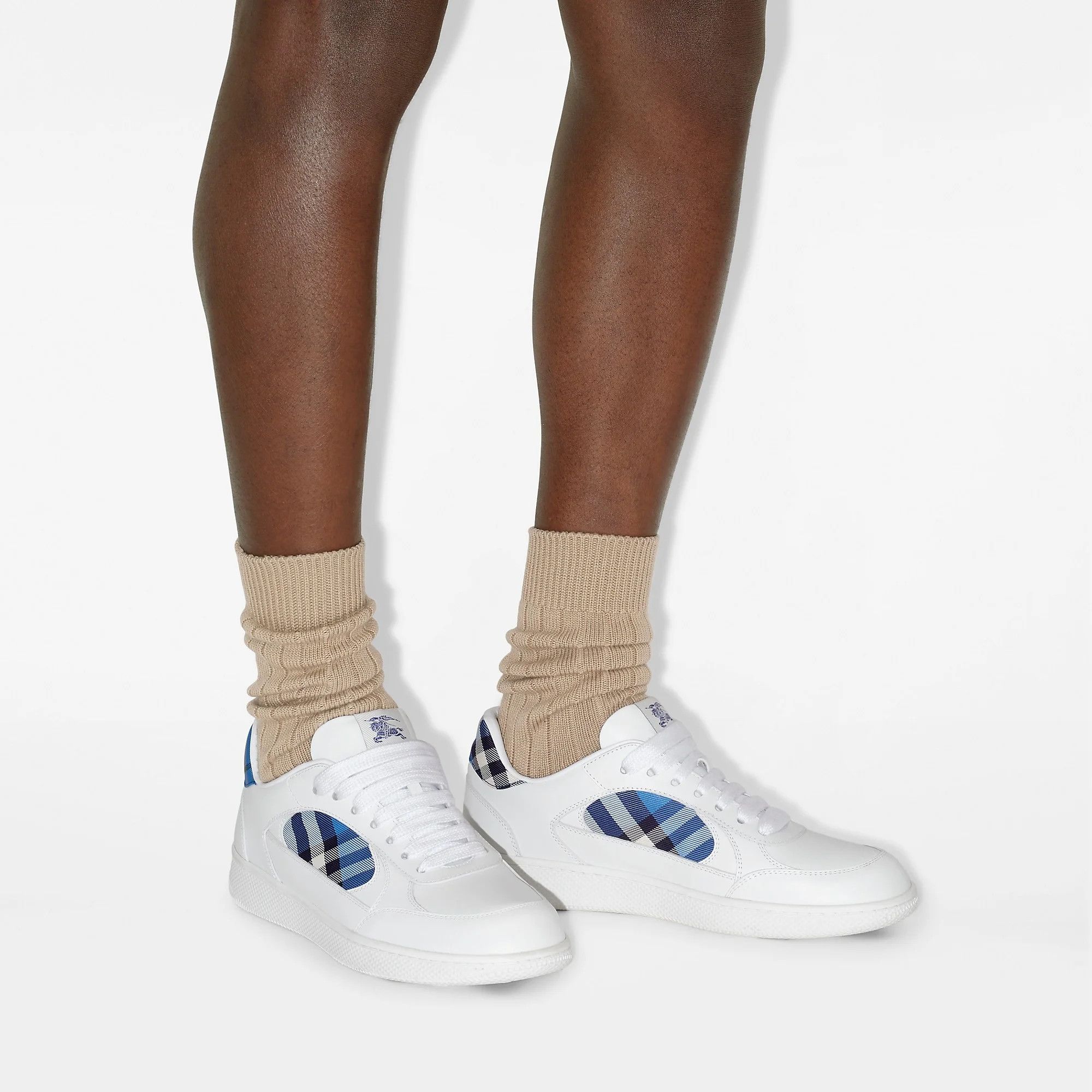 Burberry os11x1225 Check Terrace Sneakers in Multicolor Size US 9 / EU 42 - 2 Thumbnail