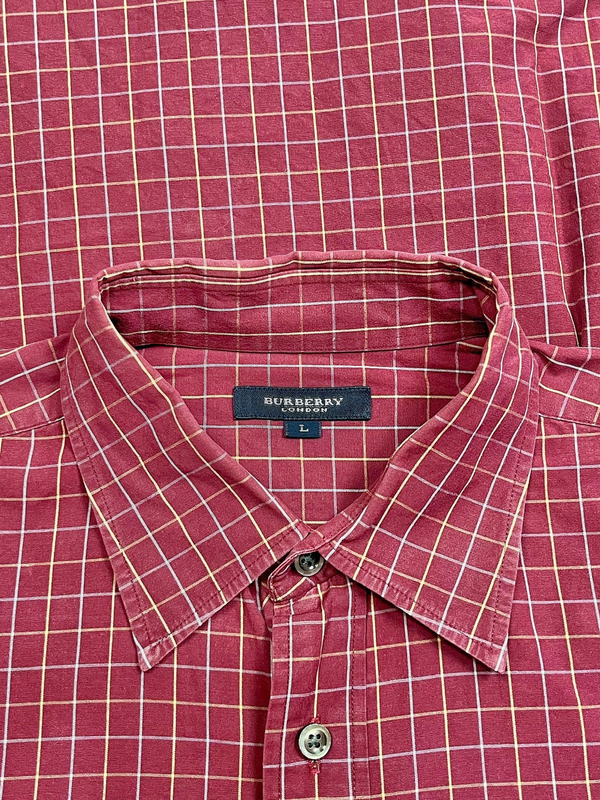 Burberry Burberry London Plaid Shirt Size US L / EU 52-54 / 3 - 6 Thumbnail
