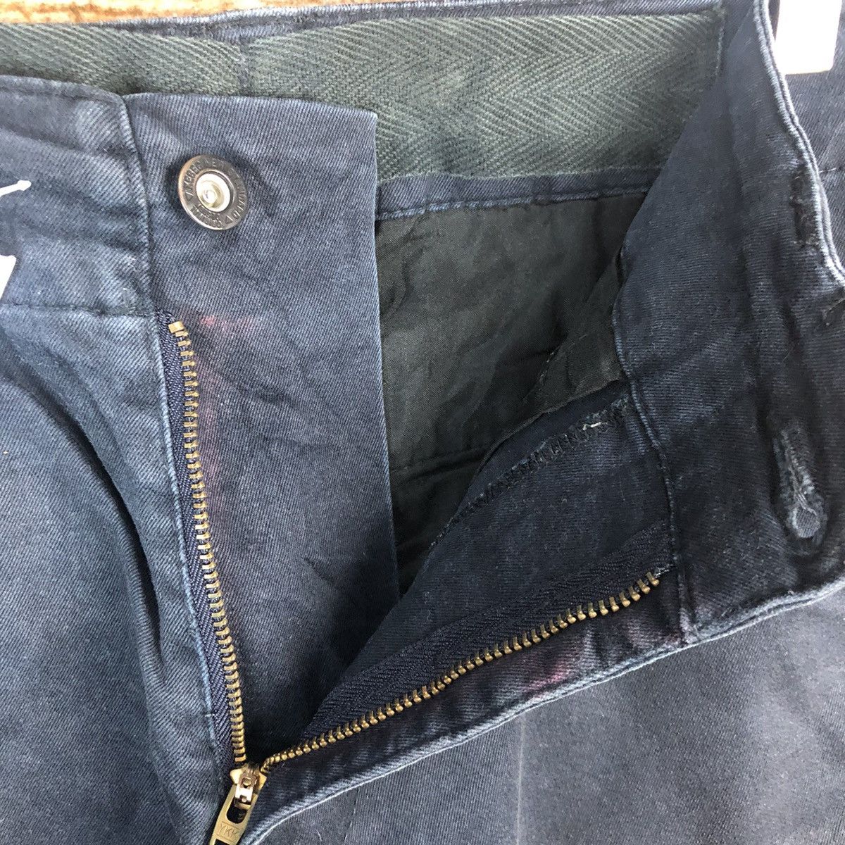 Japanese Brand DL Genba Dark Blue Cargo Multipocket Pants #C716 Size US 28 / EU 44 - 8 Thumbnail